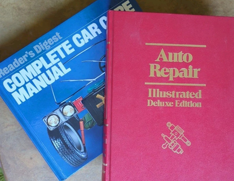 Vintage Auto Repair Manual Lot Readers Digest Car Care John Doyle 1970s 1981