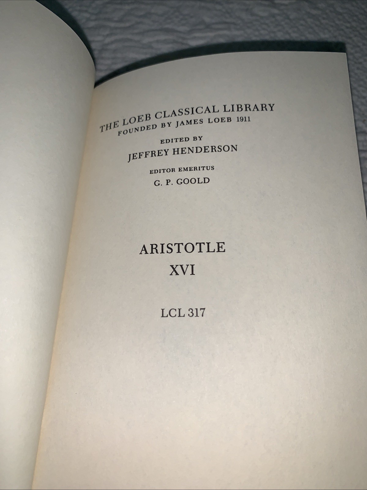 Aristotle: Problems: Books 22-38. Rhetorica ad Alexandrum Loeb Classical Library