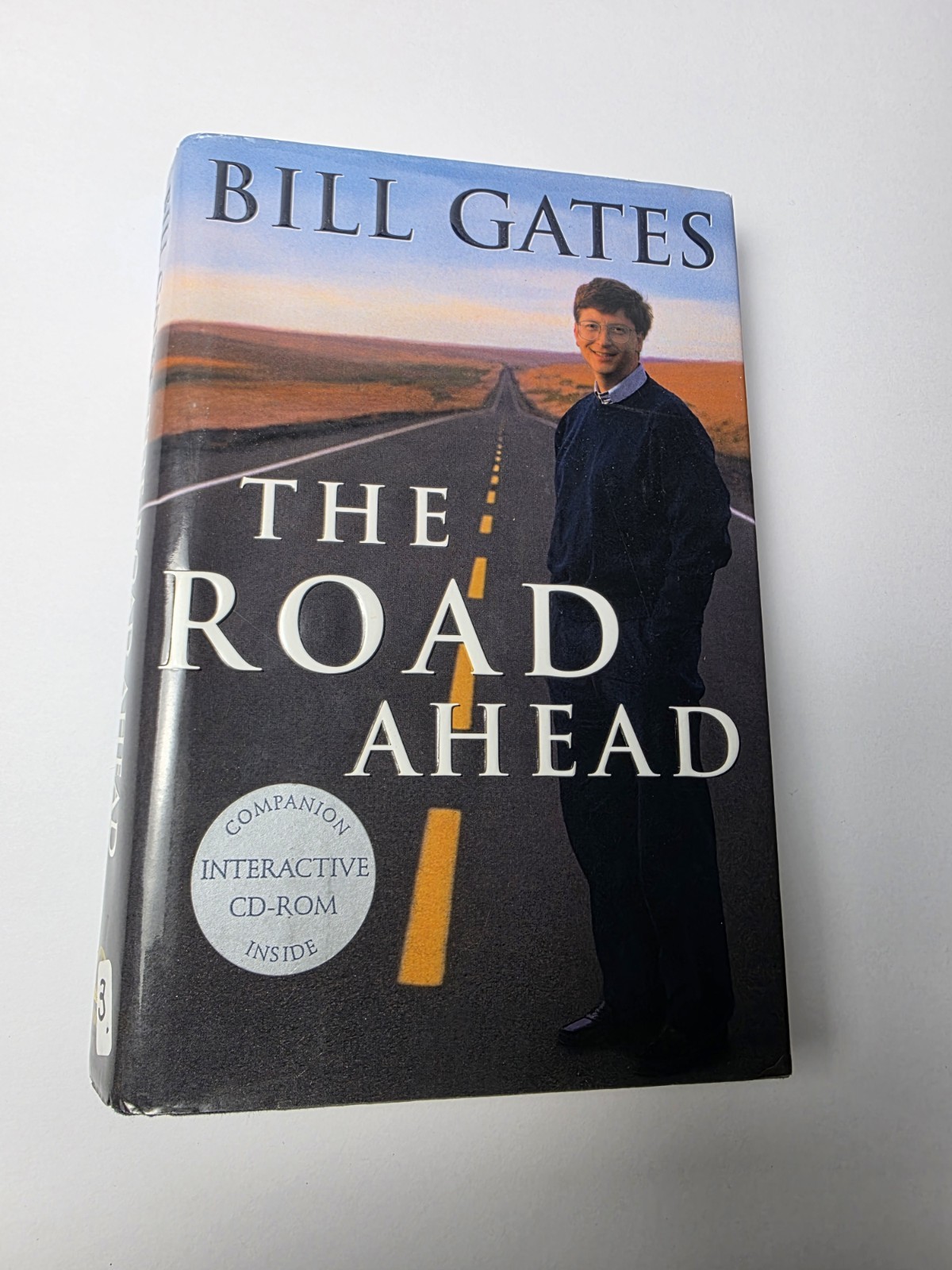Bill Gates The Road Ahead Hardcover 1995 Viking w/ Companion Interactive CD-ROM