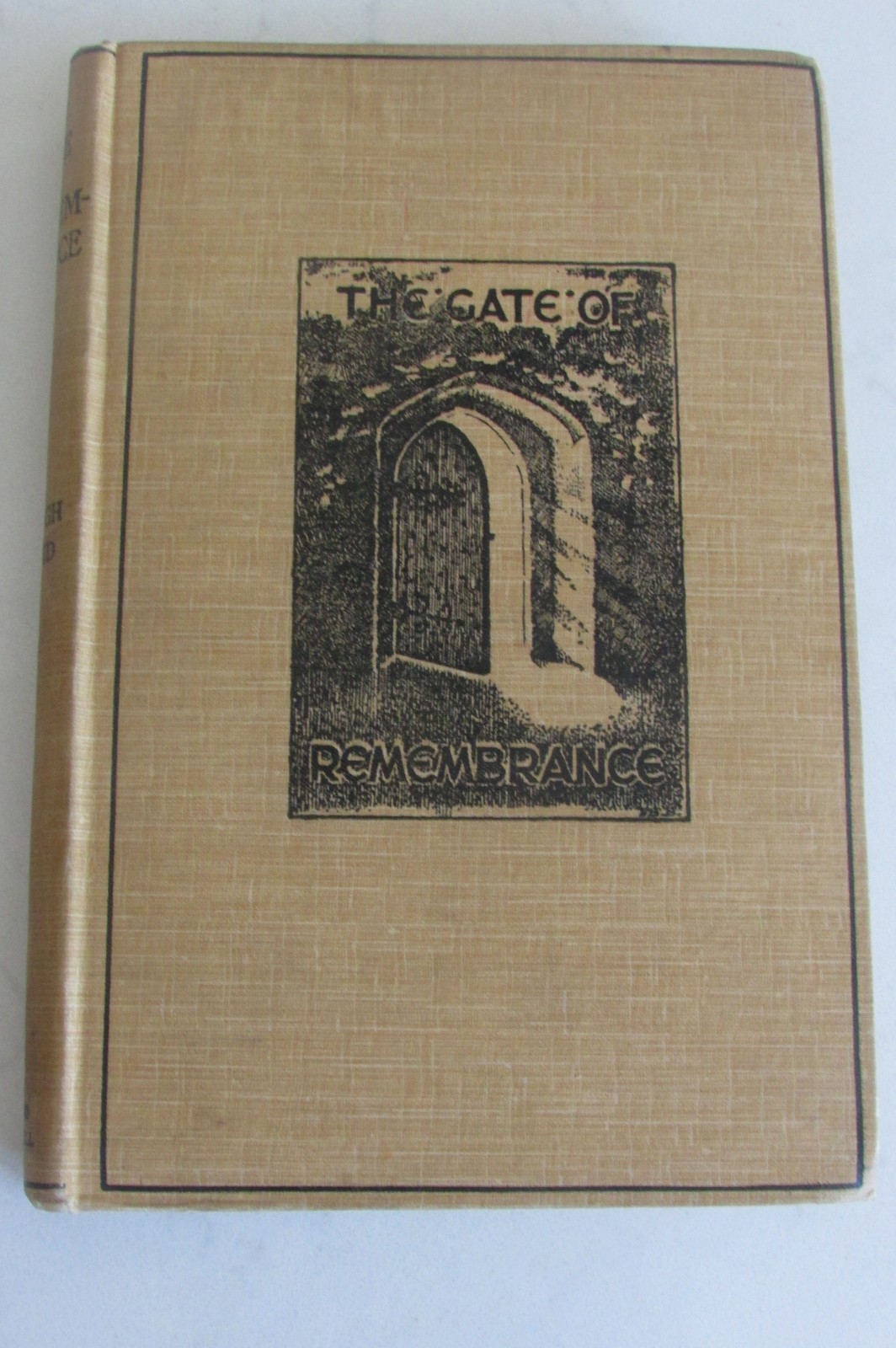 The Gate of Remembrance (Bond) 1918 HC 2nd ed. Psychical Methods in Archaeology