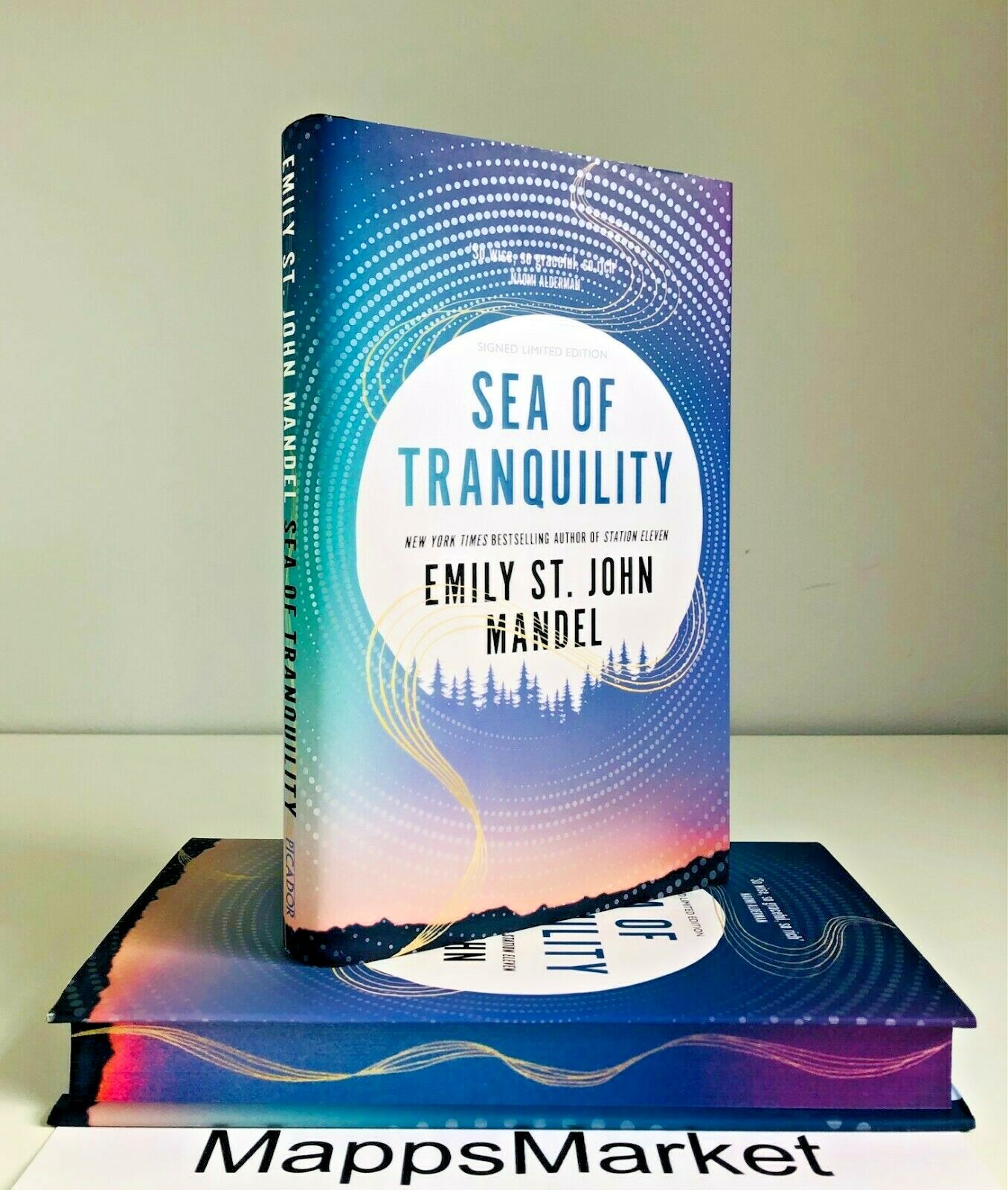 Sea of Tranquility Emily St. John Mandel UK 1/1 NUMBERED Stenciled UNSIGNED COPY