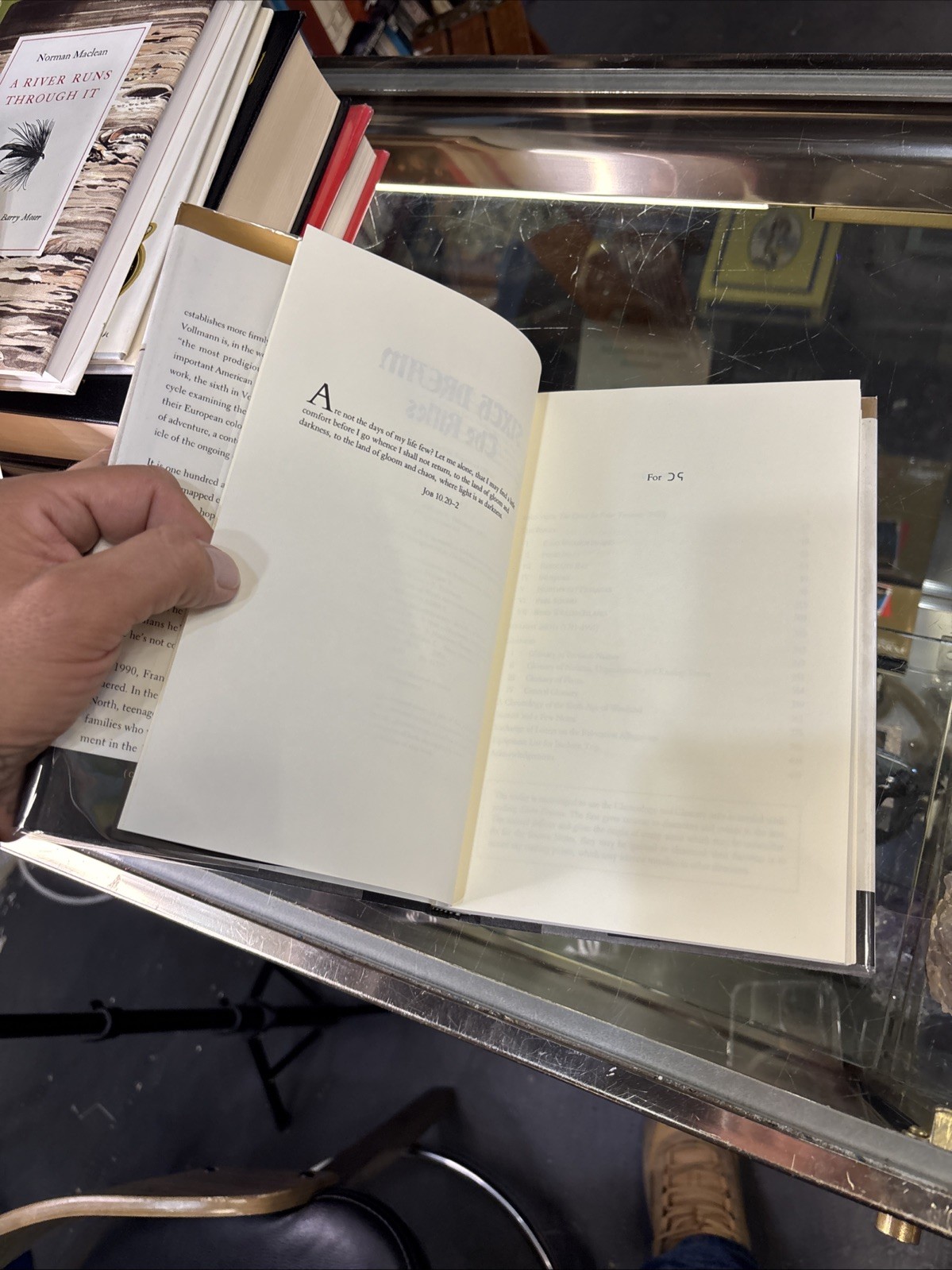 The Rifles William T Vollmann Signed Hardcover DJ First Edition 1st Print 1994