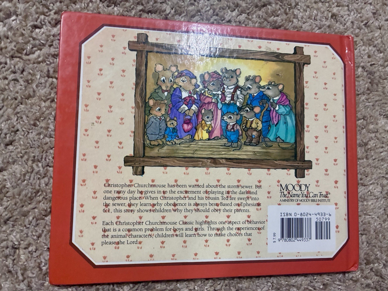 Christopher Churchmouse Classics Ser.: Rainy Day Rescue by Barbara Davoll