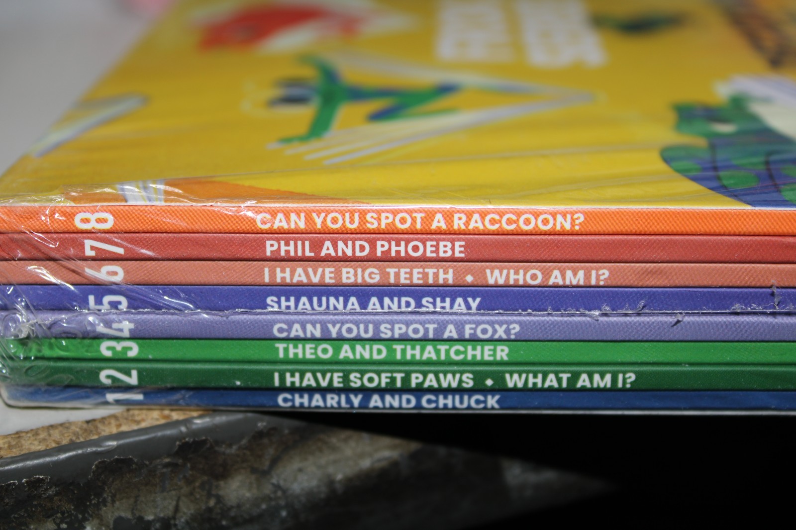 Set of 8 Heggerty Decodable Books: Frog Series Grade 1 (SKU #410421-H) PKG Blem