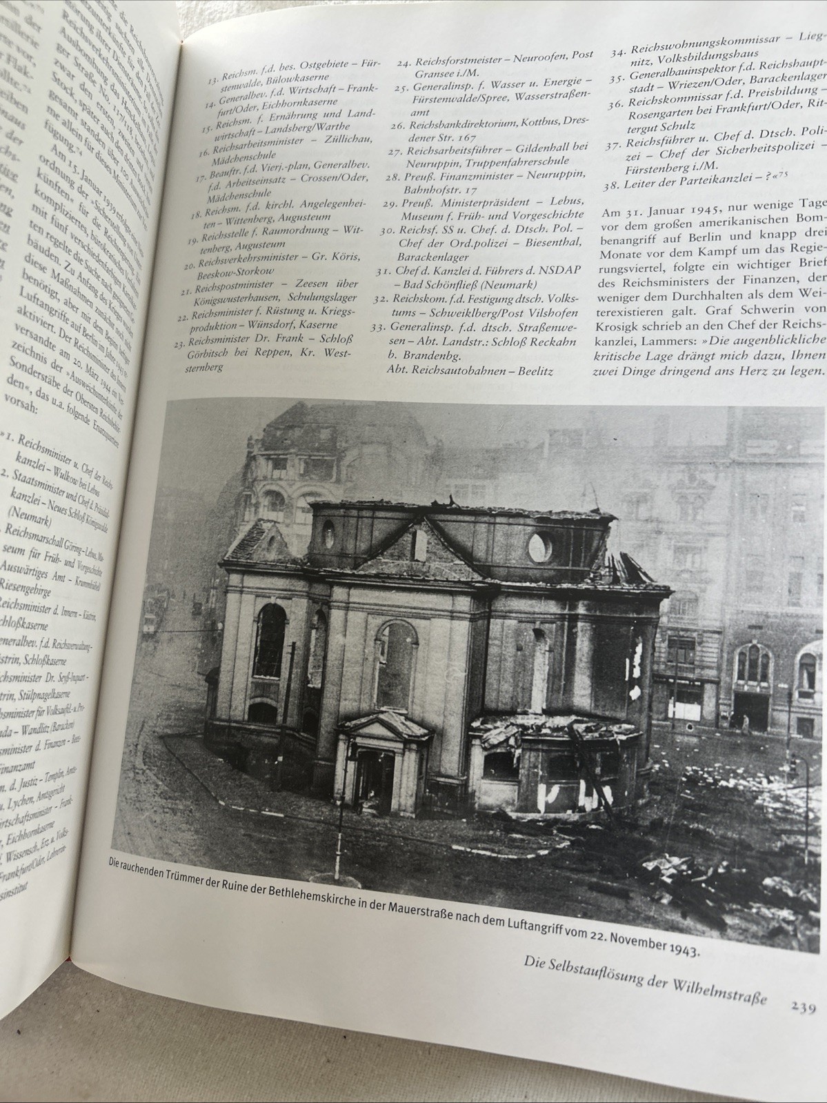 Buch: Berlin-Wilhelmstraße, Topographie, Laurenz Demps, 1994 Ch. Links Verlag E1