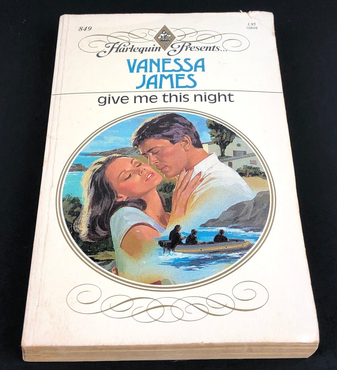 Give Me This Night by Vanessa James Highly Rated Romance Harlequin Presents #849