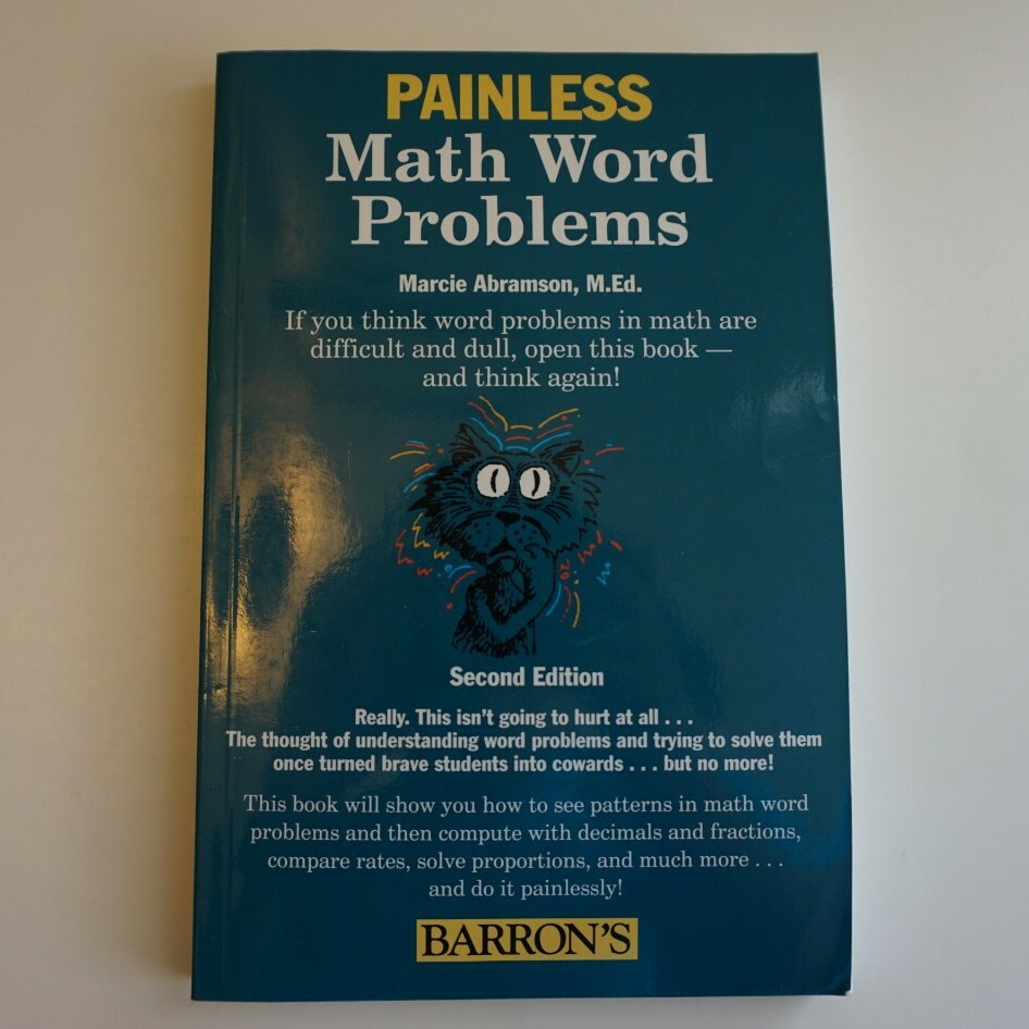 Painless: Painless Math Word Problems by Marcie F. Abramson (2010, Paperback,…