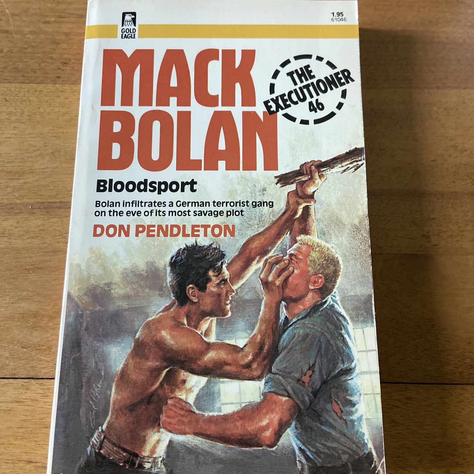 The Executioner #46 “Mack Bolan Bloodsport” by Don Pendleton (1982 Paperback)