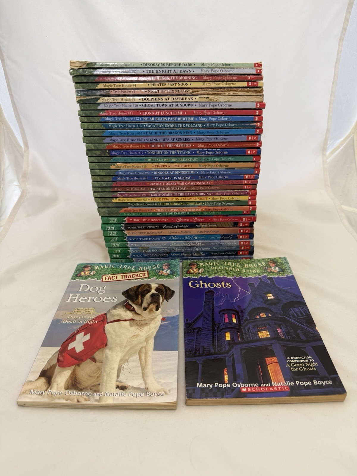 Magic Tree House Lot of 35 Books See Pics For Titles/condition Mary Pipe Osborne