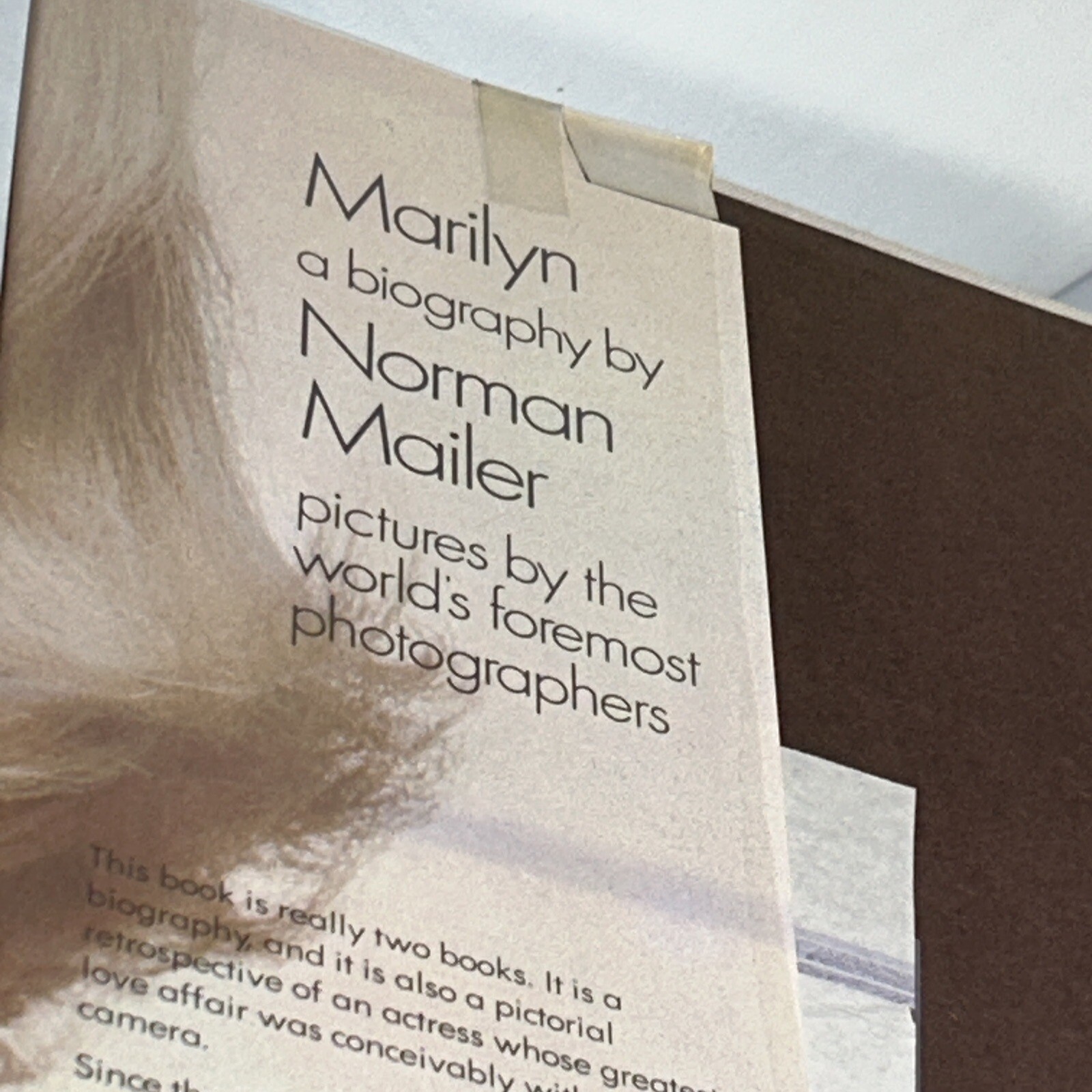 Marilyn : A Biography by Norman Mailer (1973, Hardcover) 1st Edition