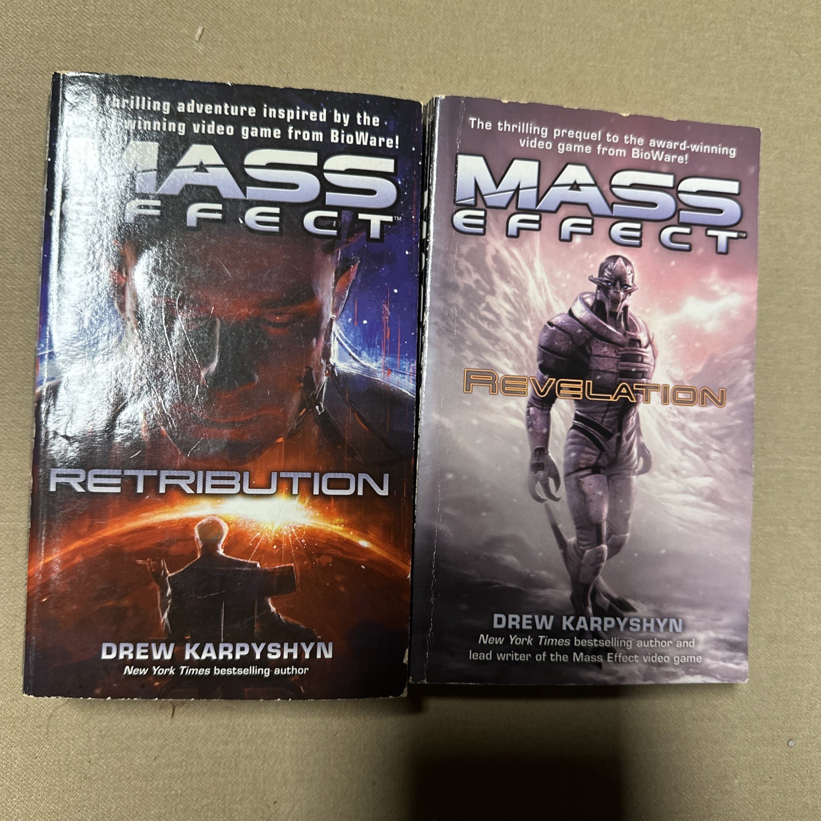 Mass Effect Ser.: Mass Effect: Retribution by Drew Karpyshyn + Revelation