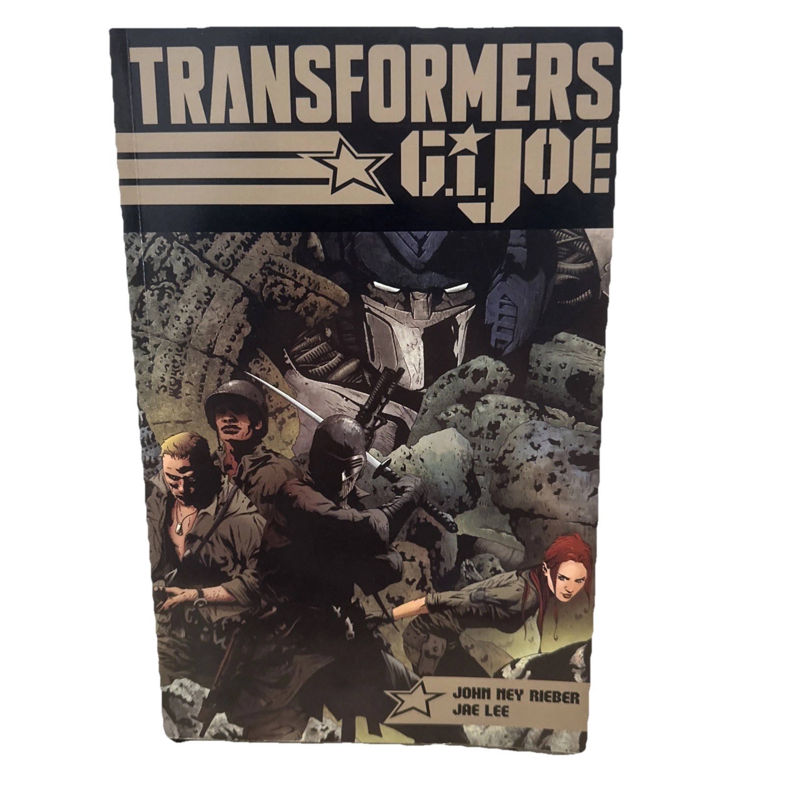 Transformers/GI Joe: Tyrants Rise Heroes Are Born 2015 IDW First Print TPB Good+