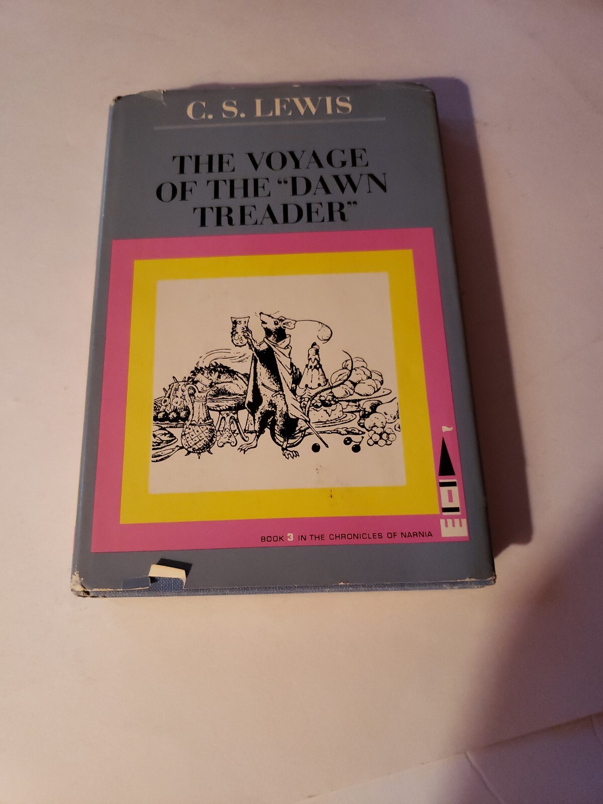 THE VOYAGE OF THE DAWN TREADER 4th Print 1962 CS Lewis HC FROM A SMOKERS HOME