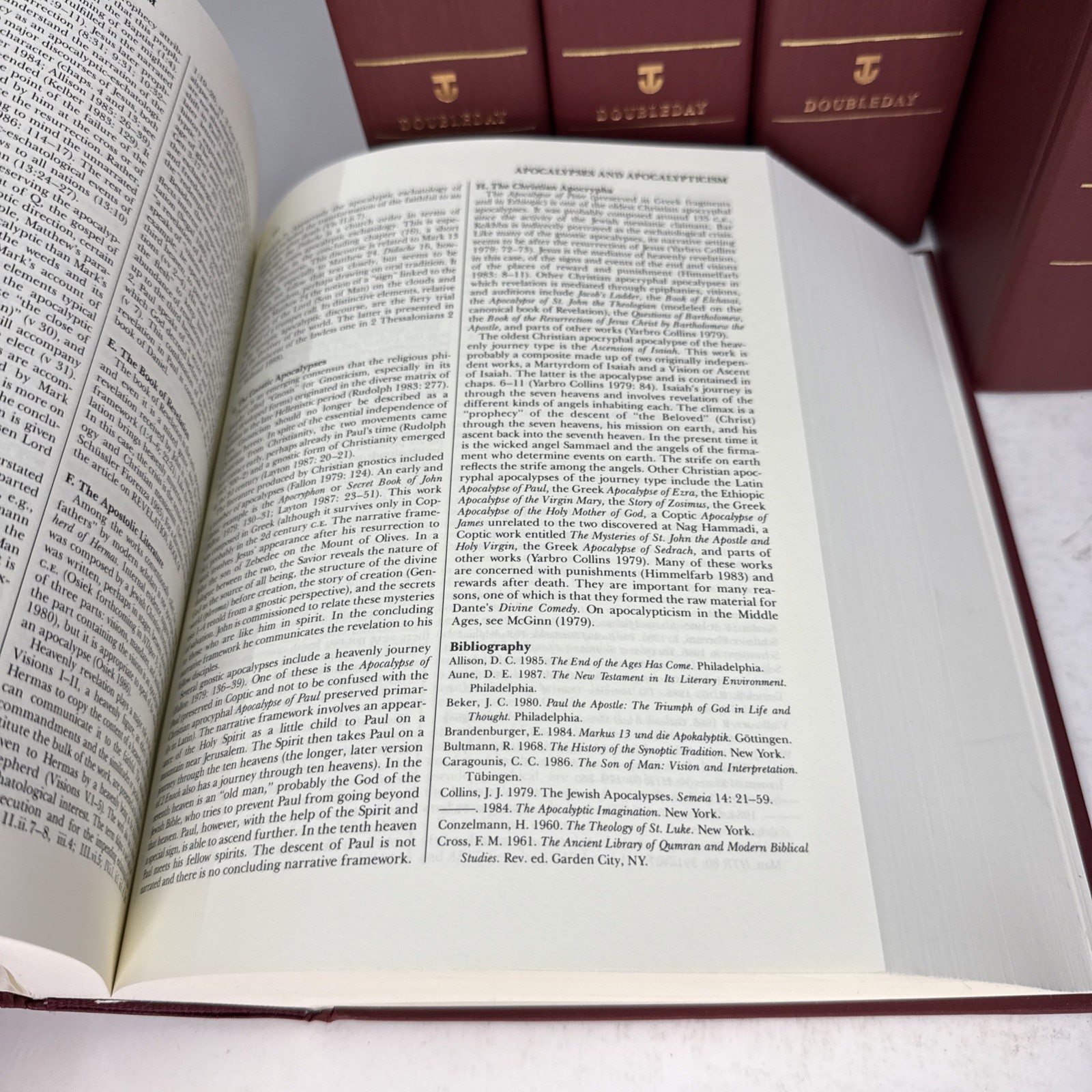 Anchor Bible Dictionary 6 Vol Set First Edition 1992 Doubleday Freedman VGC++