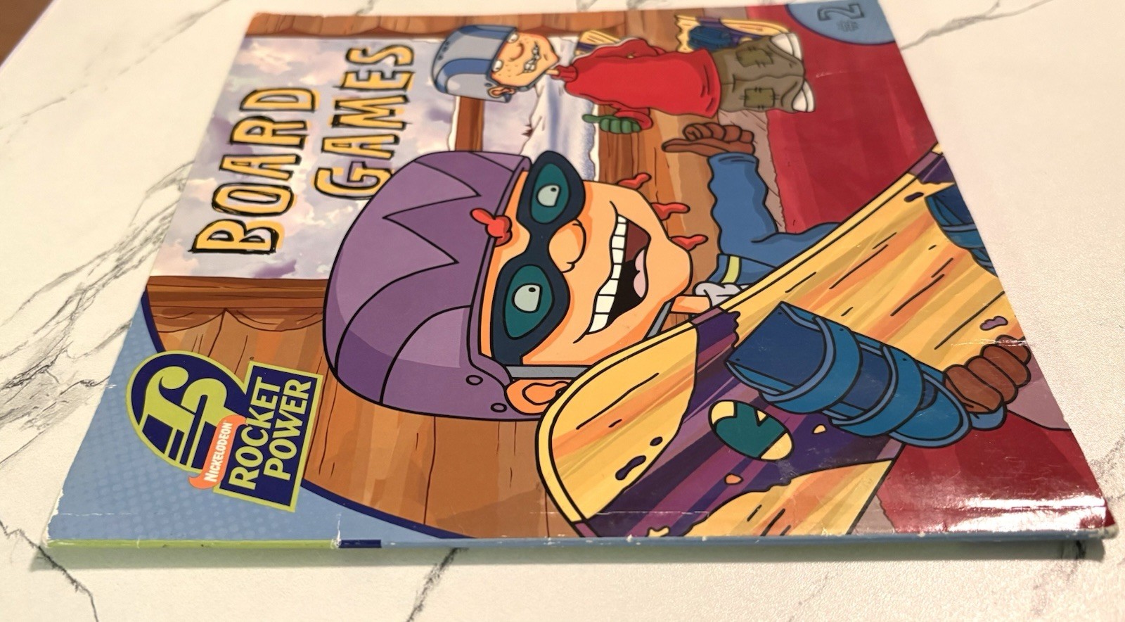 Vtg 2005 Nickelodeon TV Cartoon – Rocket Power – Board Games #2 Paperback Book