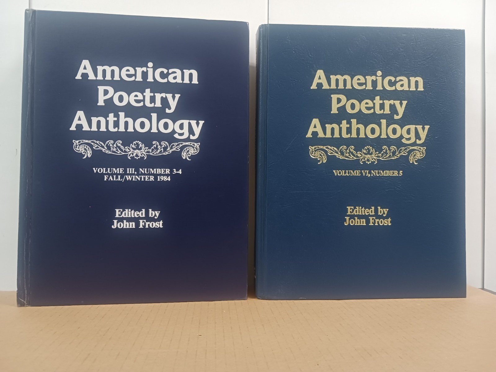 American Poetry Anthology, 2 Volume Number Published By Robert Nelson