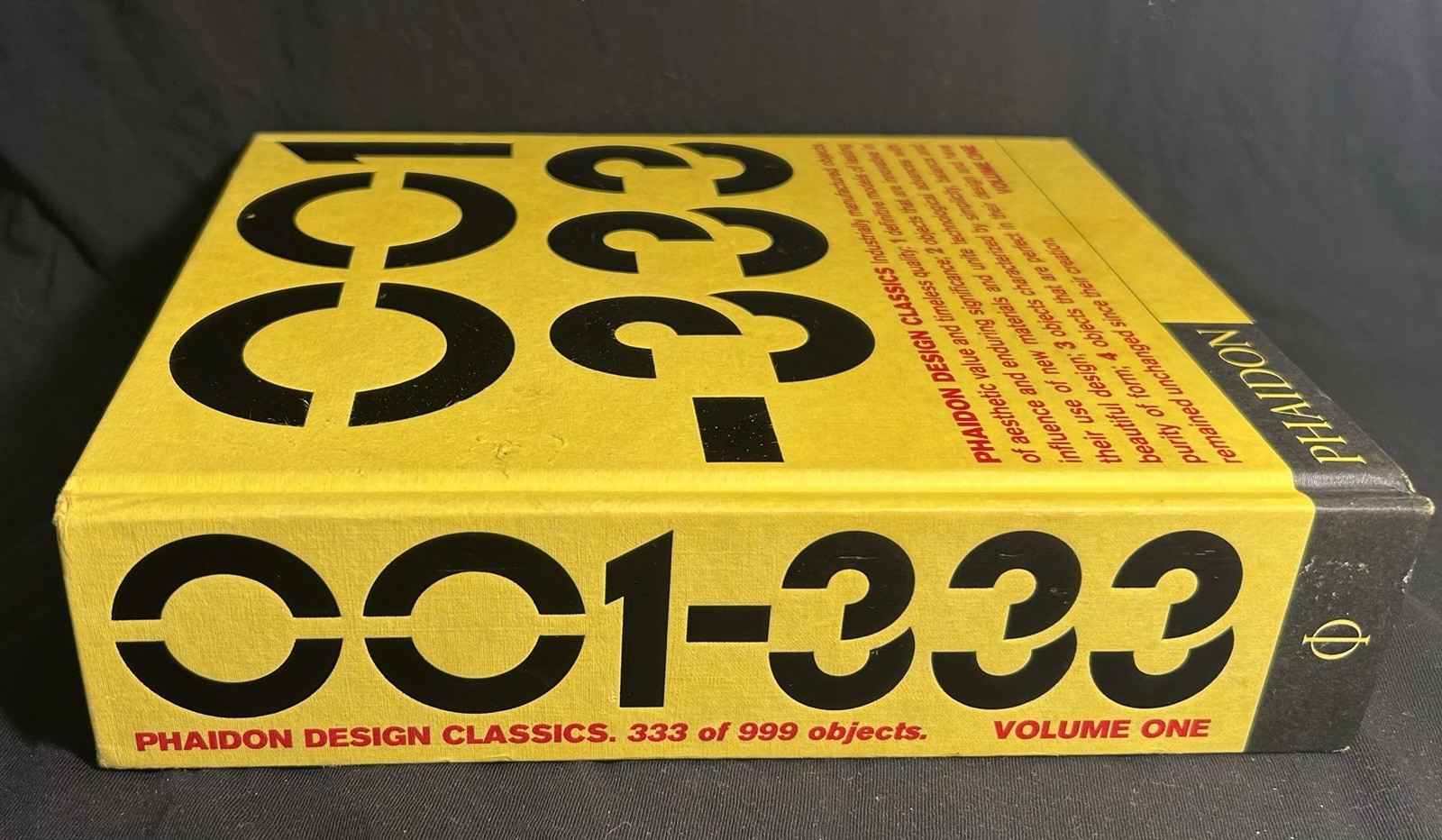 Phaidon Design Classics: Volume One 001-333 (2006, HC)