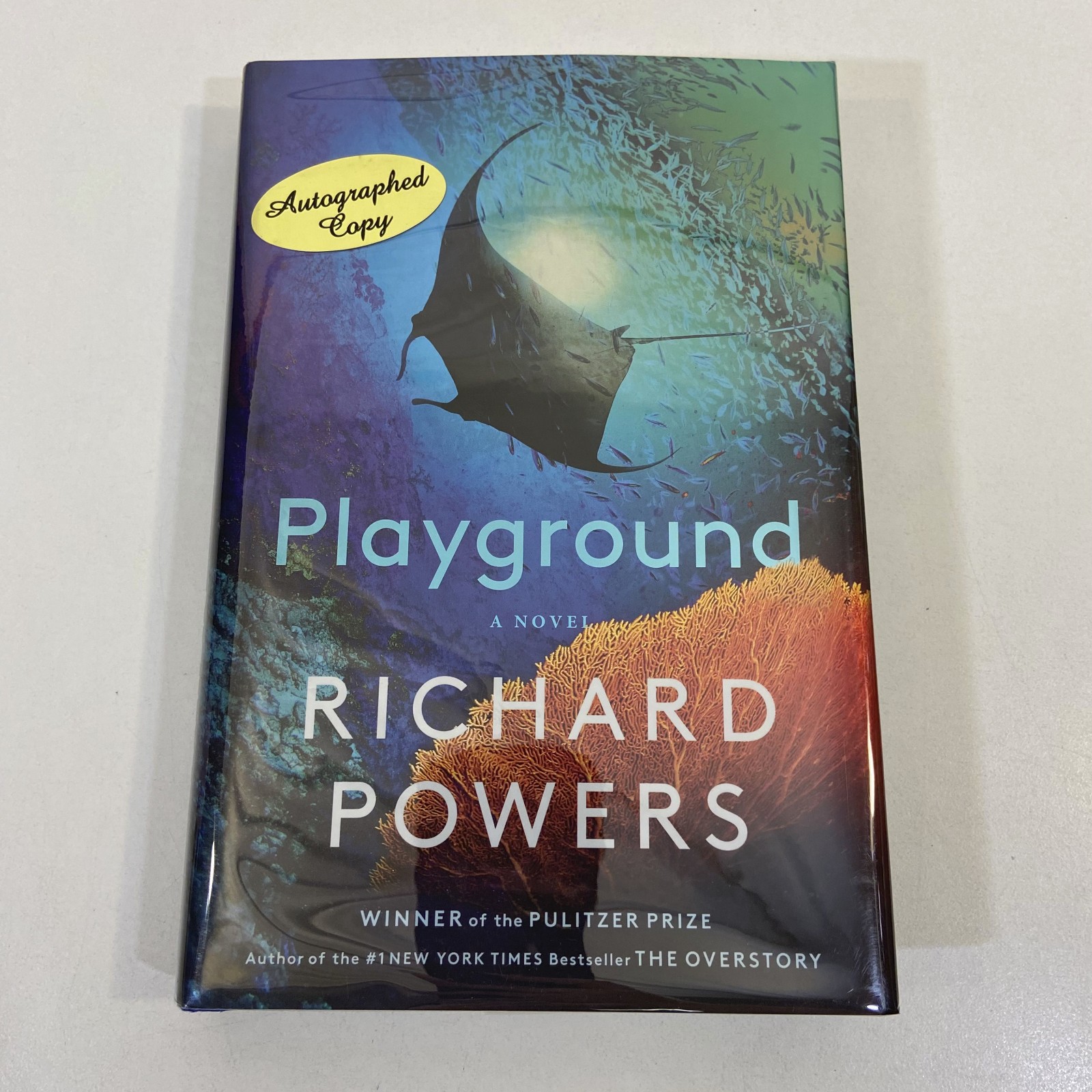 Playground A Novel Signed by Richard Powers 1st Edition 2024 HCDJ Norton & Co