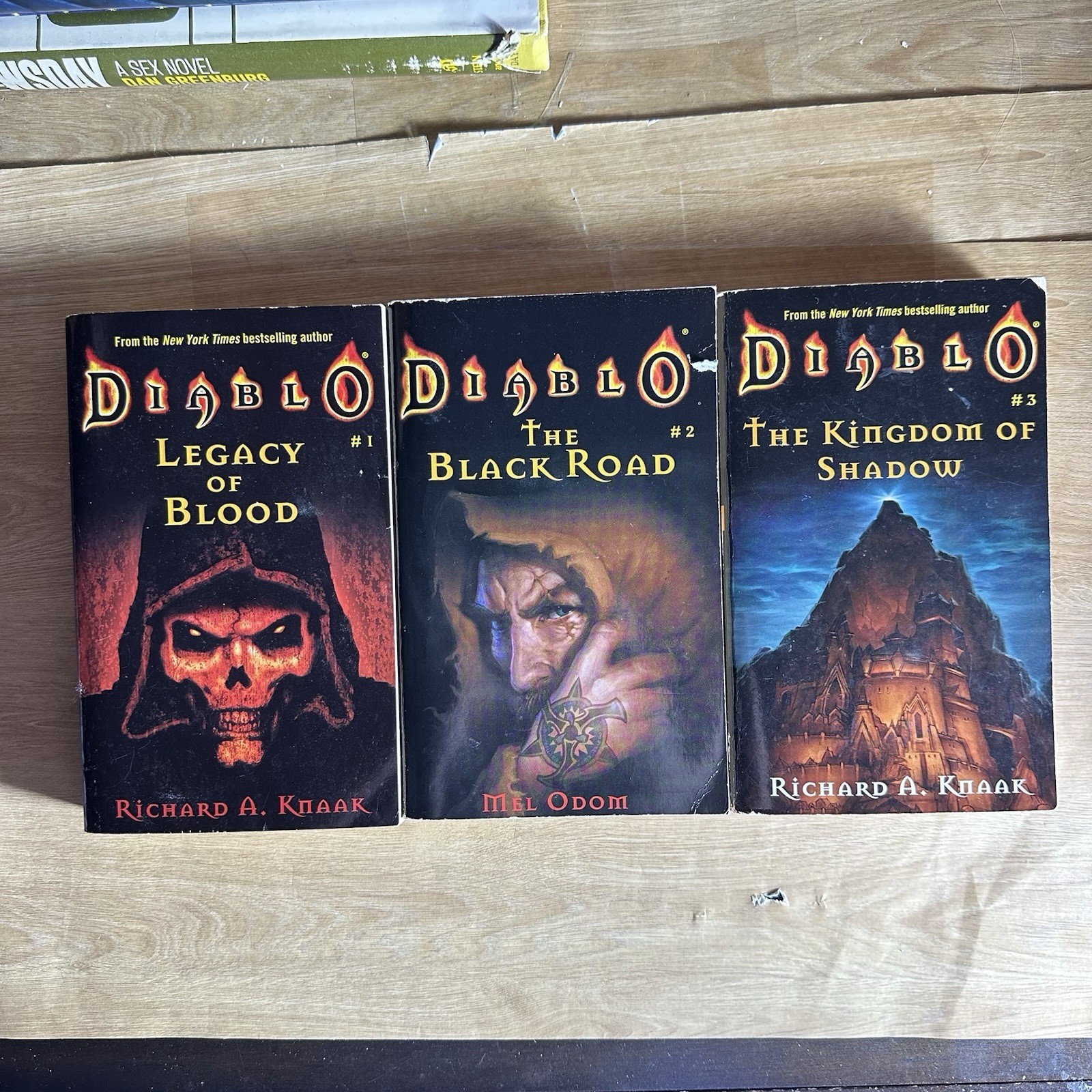 Diablo Trilogy Richard A. Knaak Mel Odom Paperback Complete Set Black Kingdom