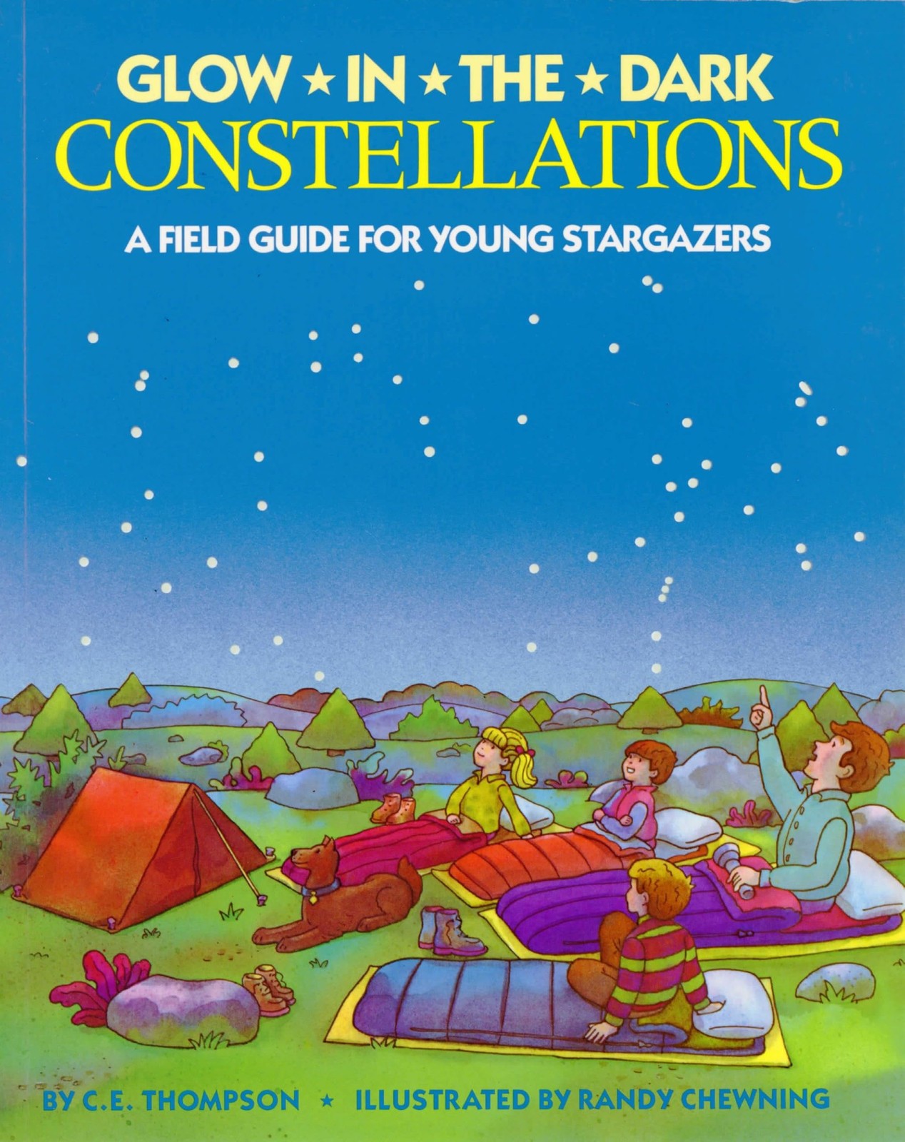 Glow-in-the-Dark Constellations – paperback Thompson, C. E.