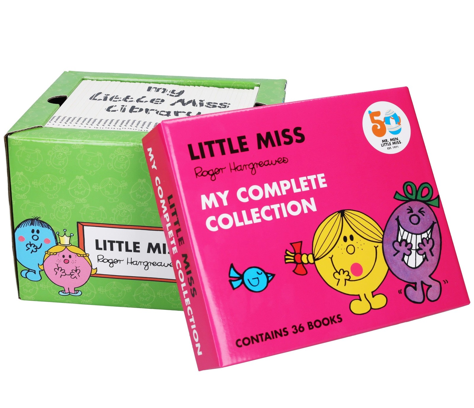 Little Miss 36 Books My Complete Collection Box Set – Ages 5-7 – Paperback