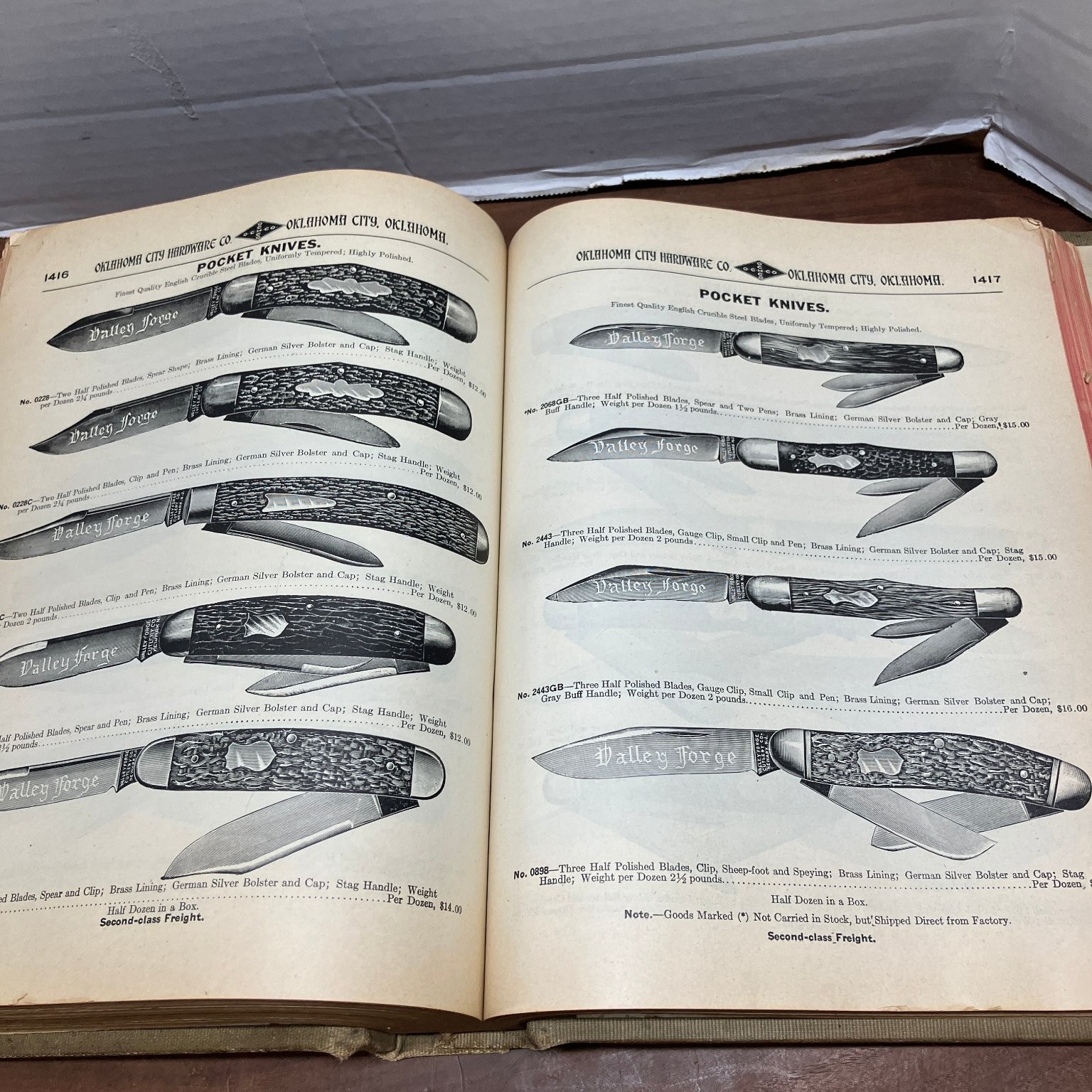 Oklahoma City Hardware Co. Catalog 1913 Wholesale Hardware Loose Leaf Binder