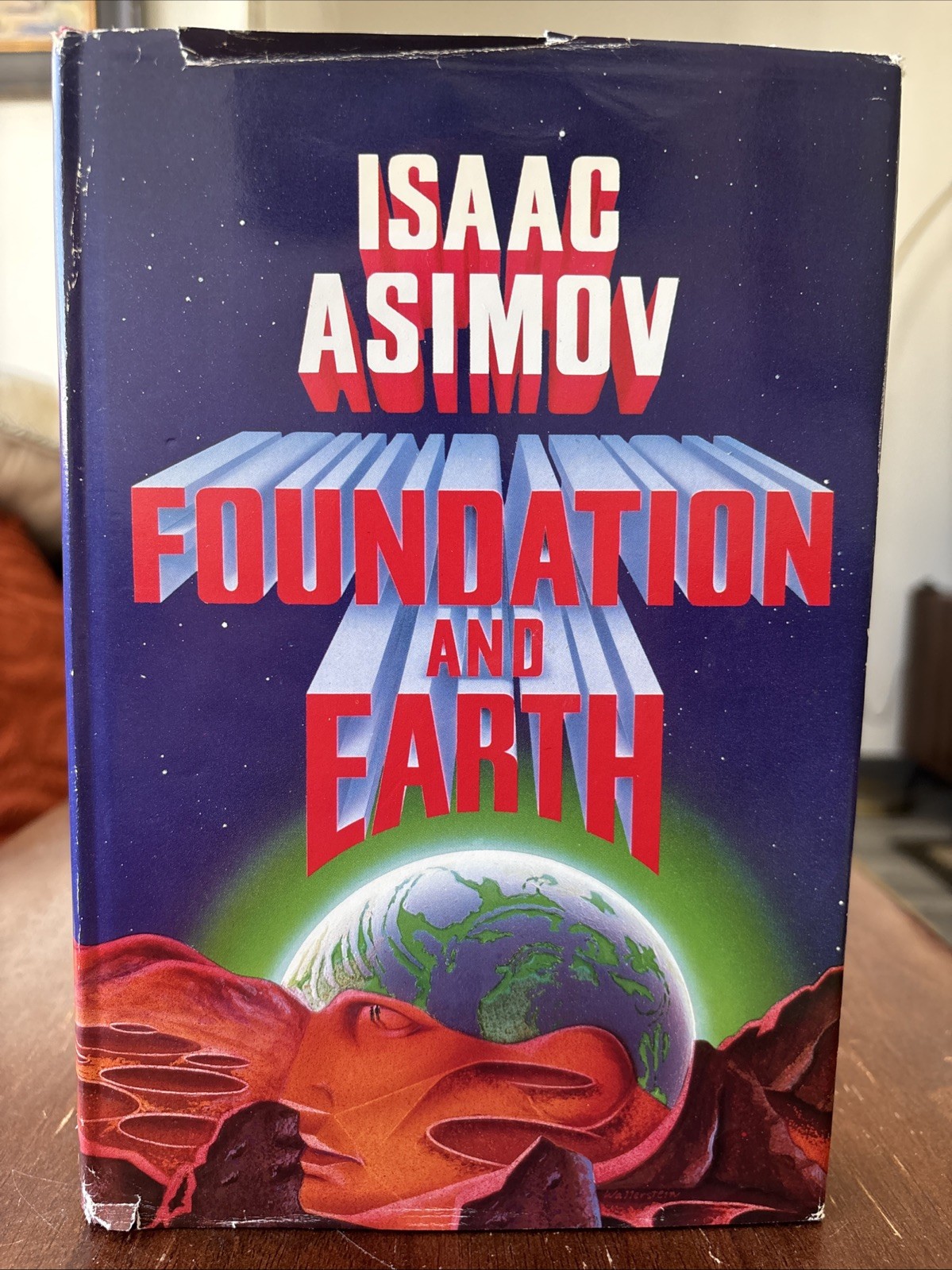 Foundation And Earth by Isaac Asimov, First Edition, Limited Edition 1986, HC/DJ