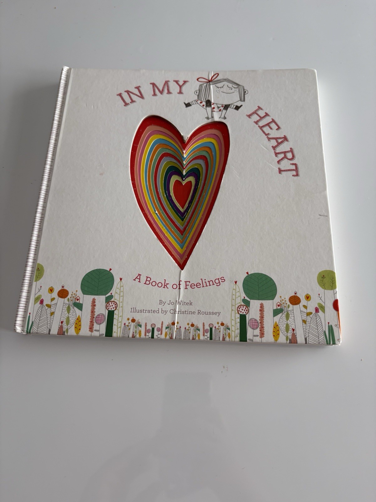 In My Heart : A Book of Feelings by Jo Witek (2014, Picture Book)
