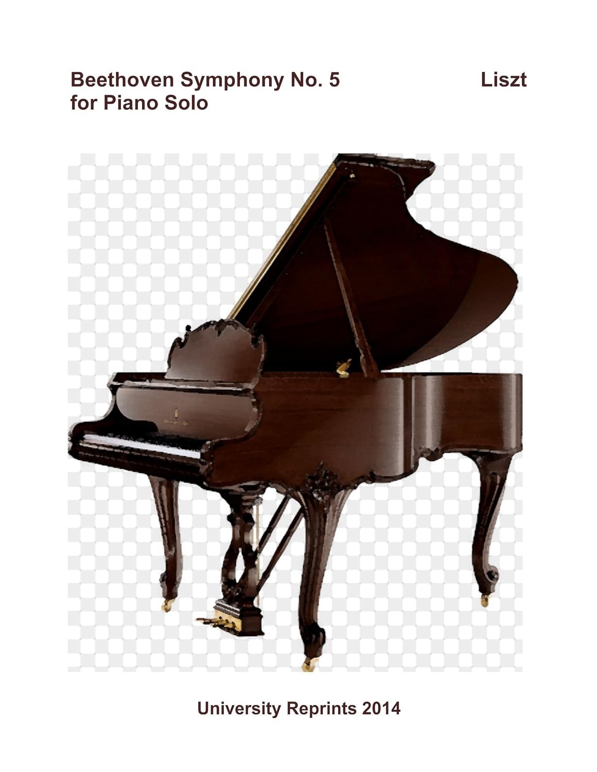Beethoven Symphony No. 5 (5th) for Piano Solo (Liszt) student loose leaf
