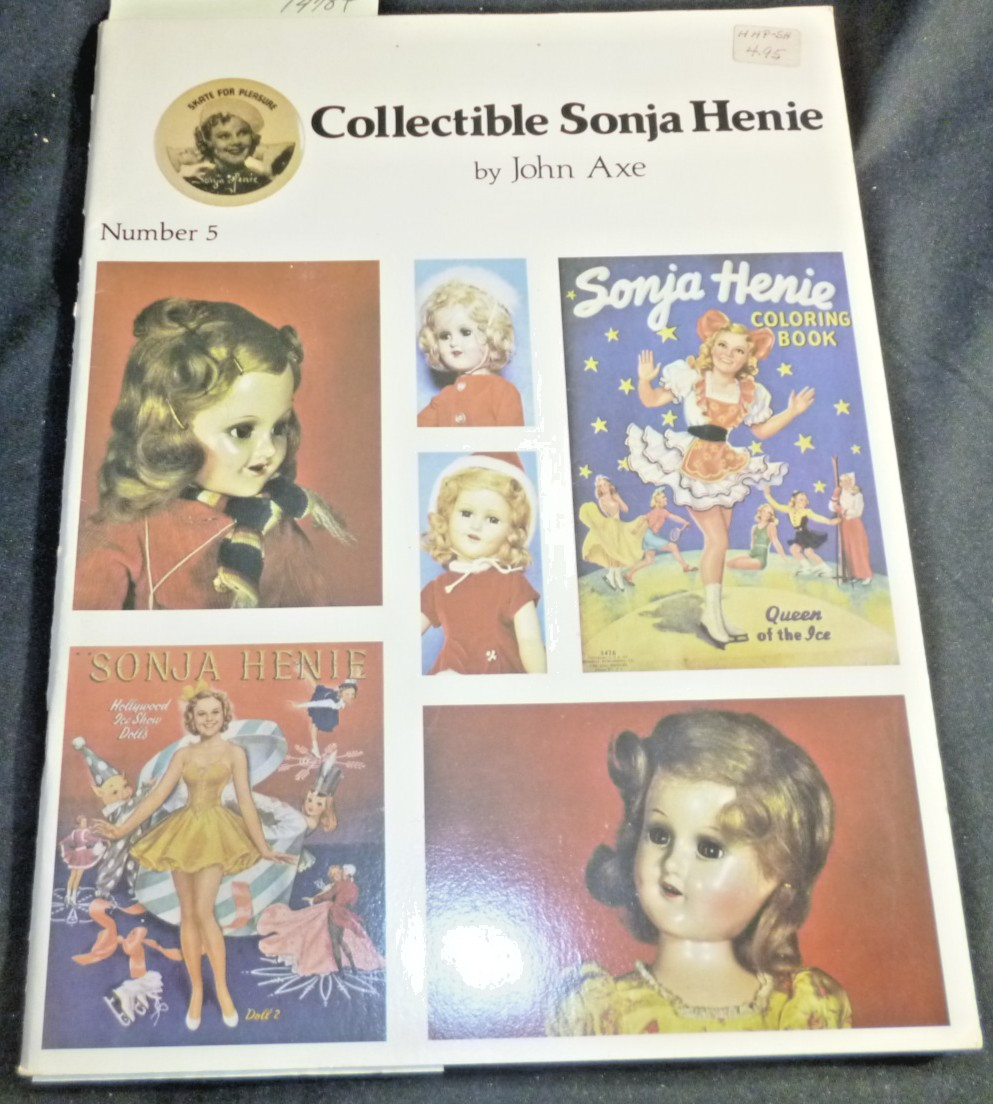 COLLECTIBLE SONJA HENIE BOOK By John Axe 1979 48 PAGES SOFTCOVER. 19463