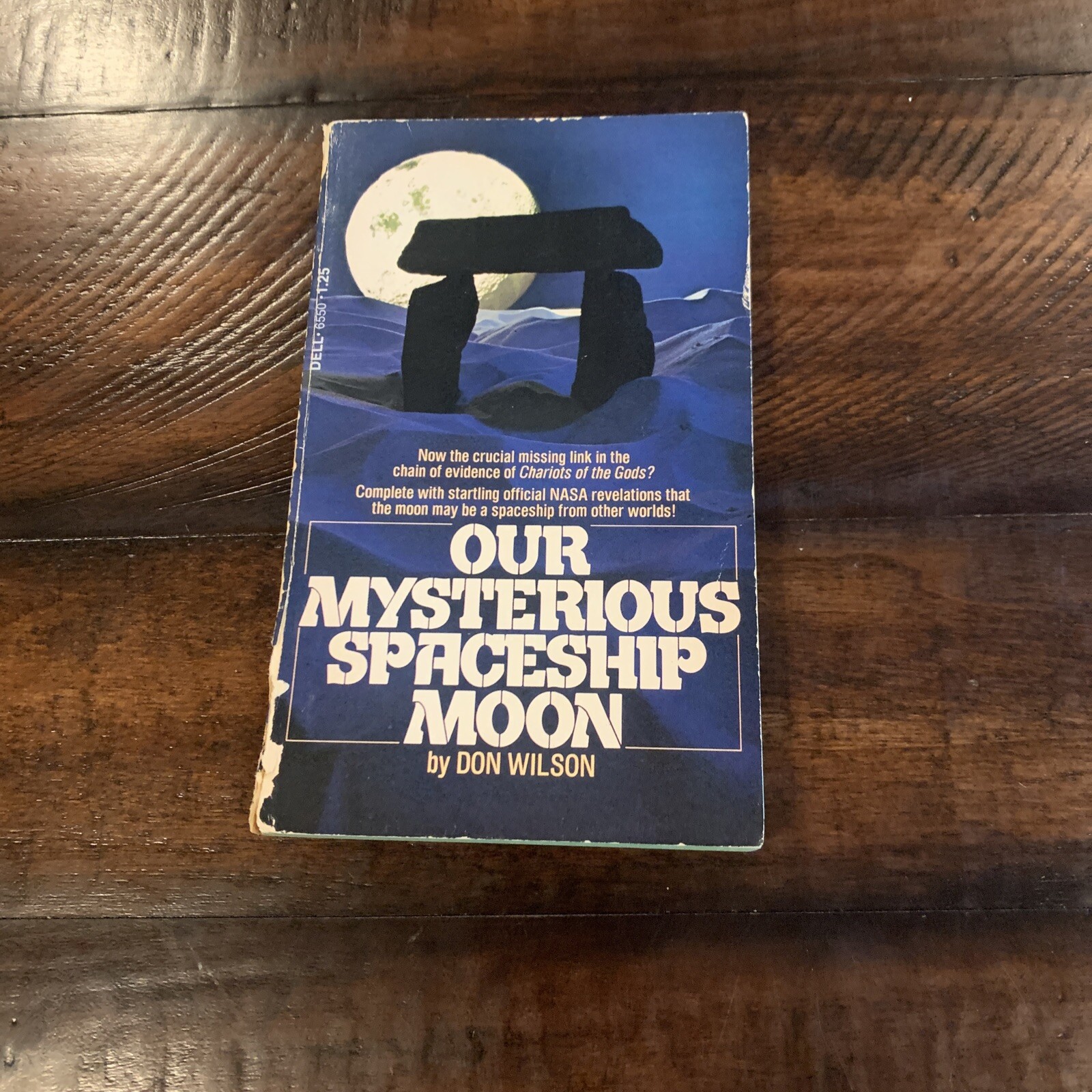Our Mysterious Spaceship Moon by Don Wilson 1975