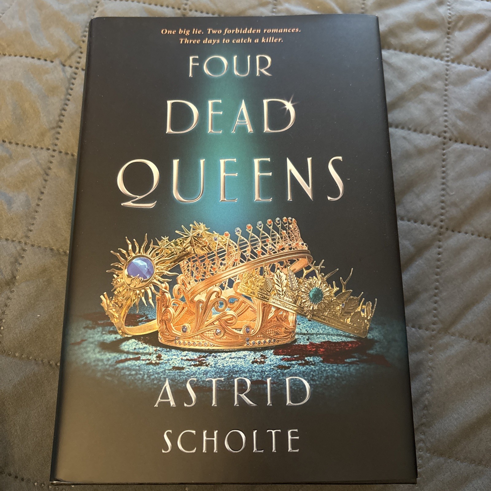 Four Dead Queens by Astrid Scholte (2019, Hardcover)