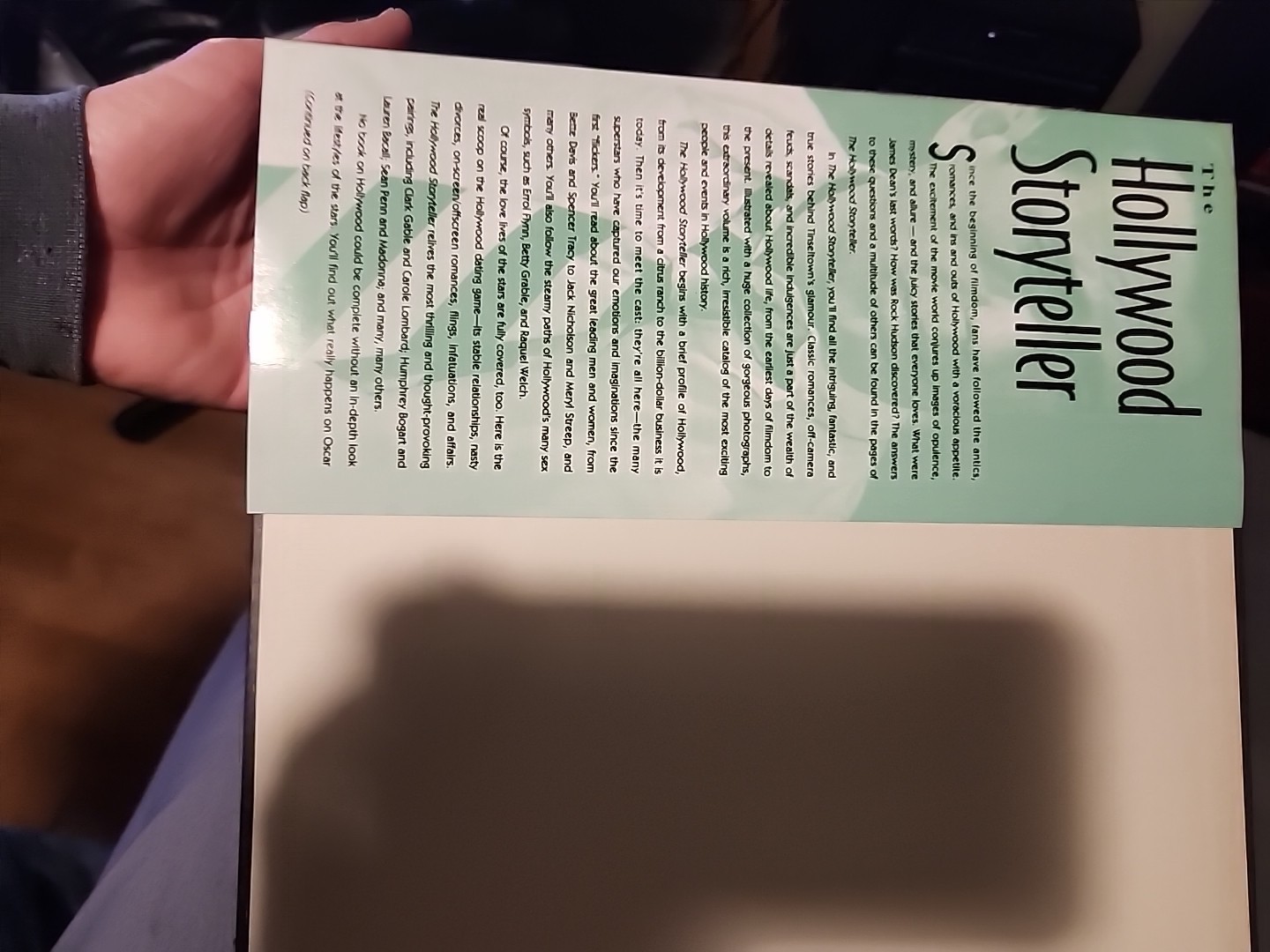 Hollywood Storyteller Hardcover – 1993 – Mark Drop – Illustrated