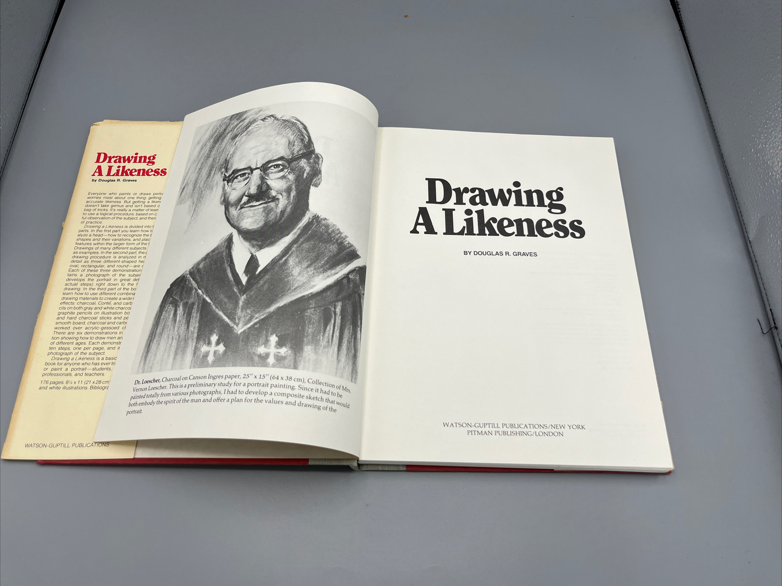 Drawing A Likeness by Douglas R Graves 1981 Third Printing Hardback 176 pages