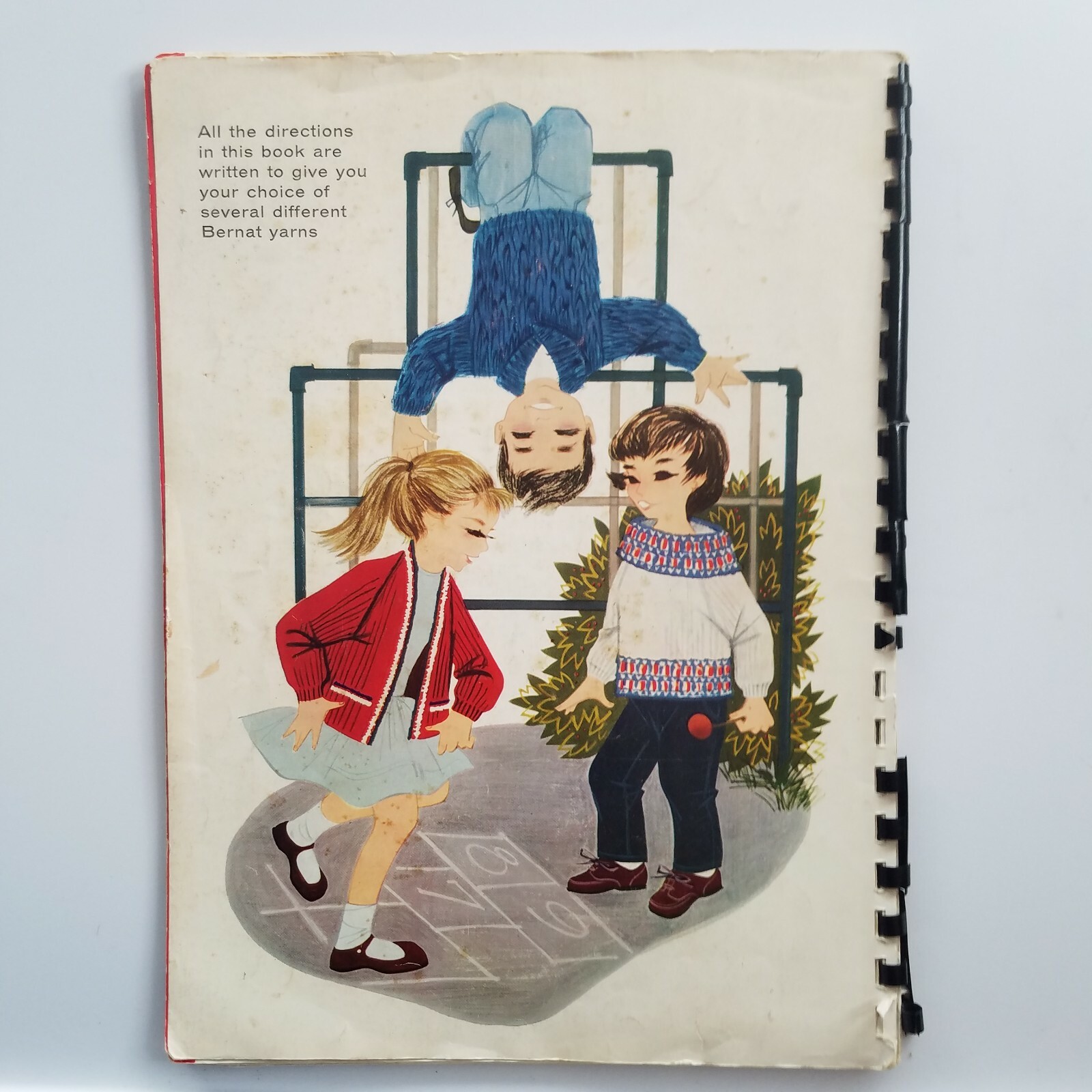 Patterns 1962 Bernat Handicrafter Classics for Girls and Boys Book 103 72 pages