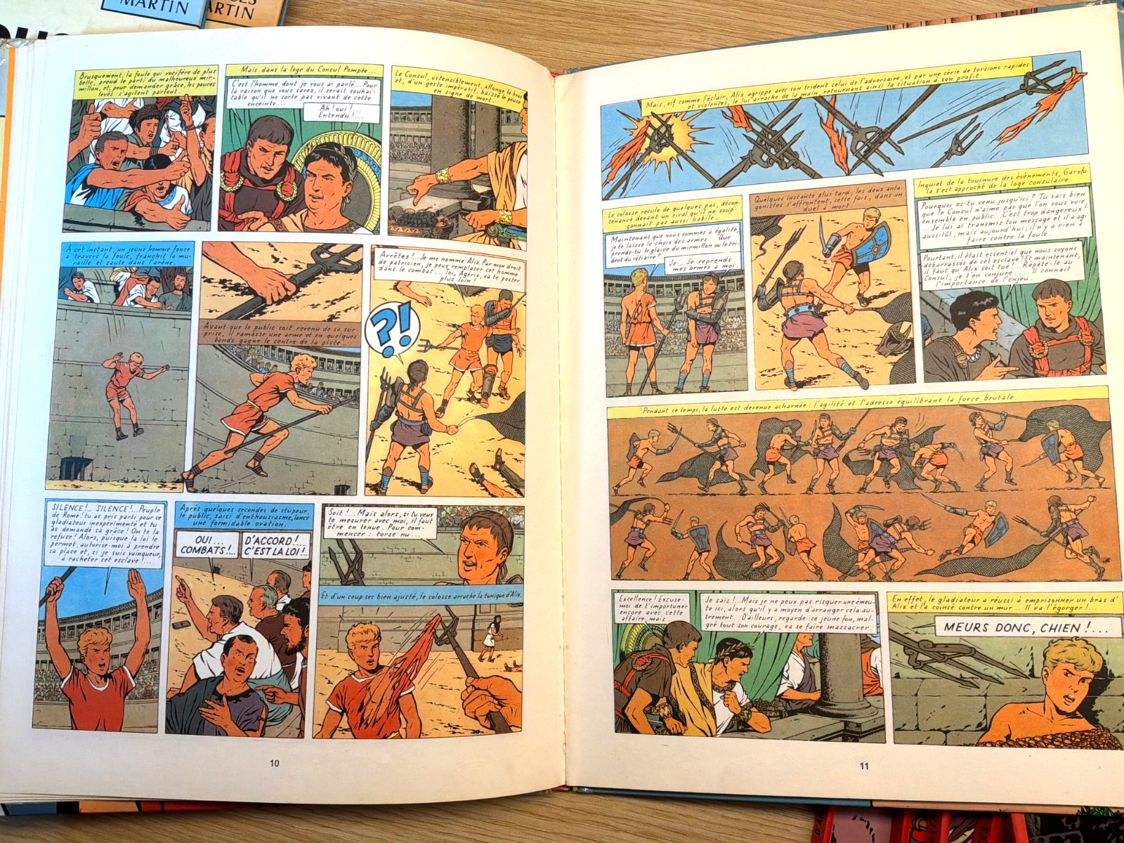 Les Aventures d’Alix bande dessinée 9-Volume Lot French Hardcover Vintage