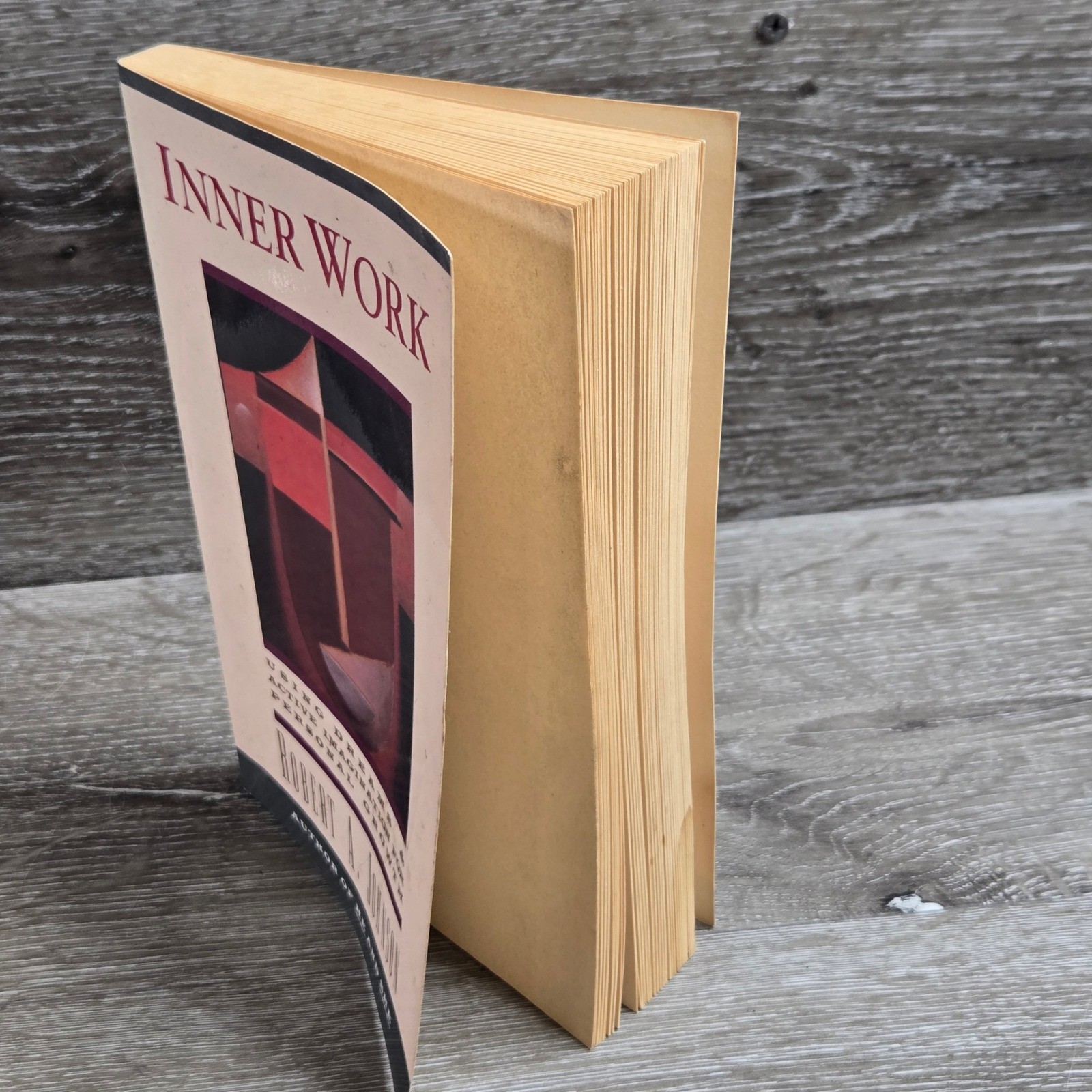 Inner Work Robert A. Johnson Paperback Dream Interpretation Active Imaginatio 86