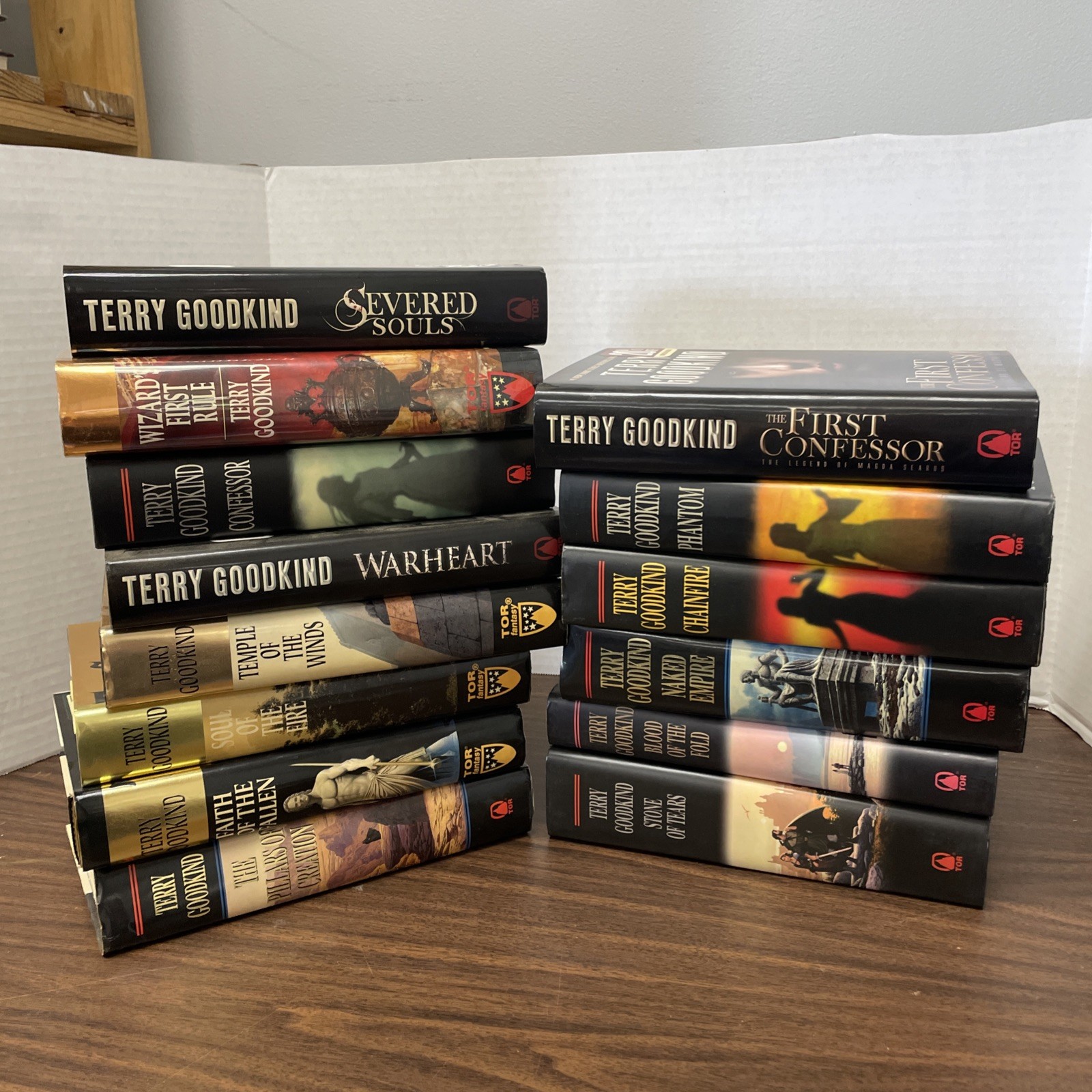 Terry Goodkind Lot of 14 from Sword of Truth Series (See Photos for Titles)