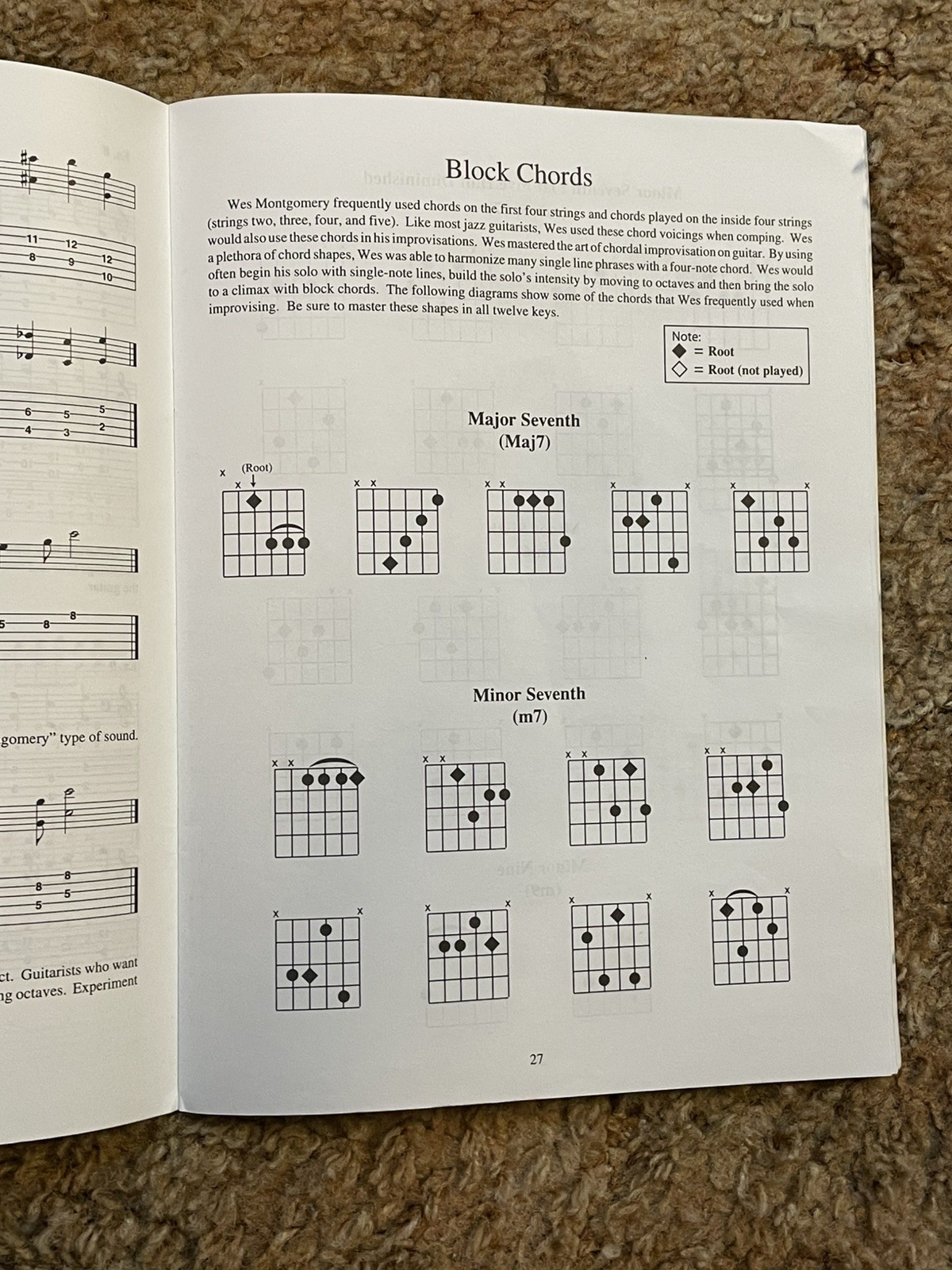 Essential Jazz LInes in the Style of Wes Montgomery book NO CD INCLUDED!!
