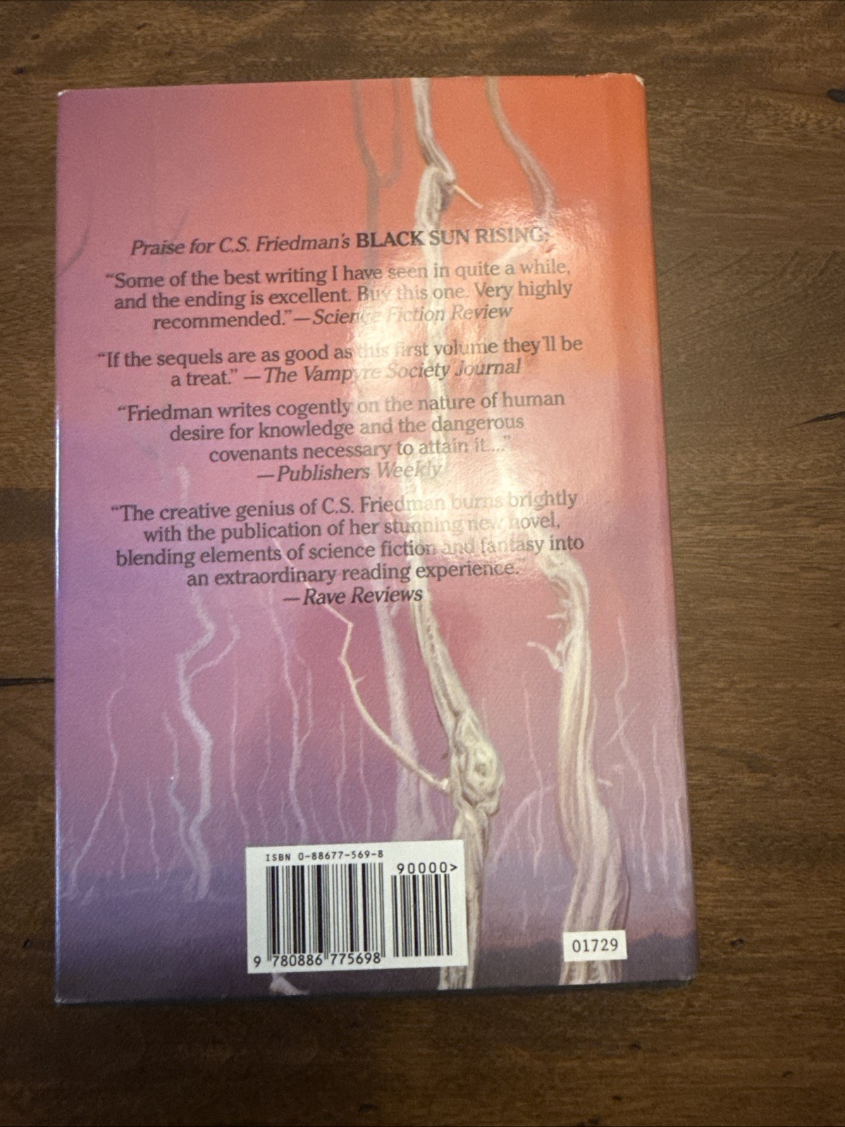 C. S. Friedman THE COLDFIRE Trilogy = complete 3 DAW HCDJ 1st/1st