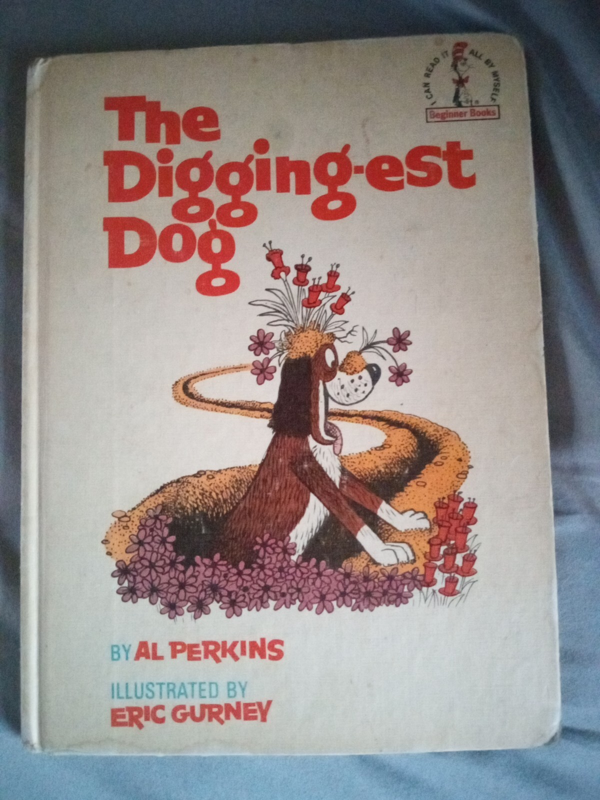 The digging-est dog 1967 Vintage Dr. Seuss