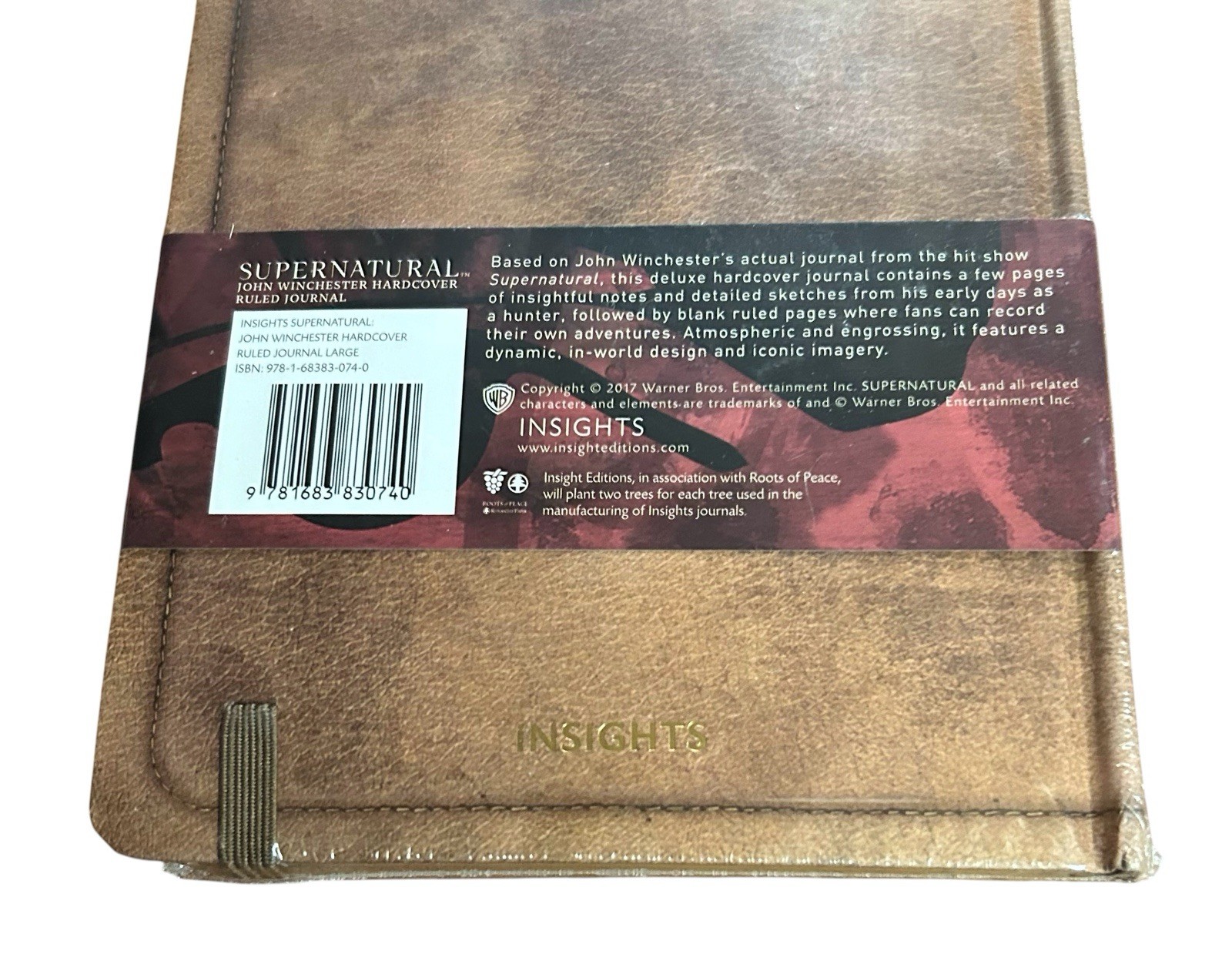 Insight Edition Supernatural: John Winchester Hardcover Hardback New Sealed