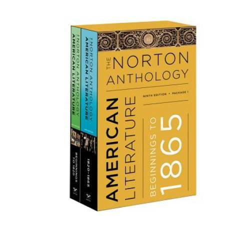 The Norton Anthology of American Literature (Ninth Edition) (Vol. Packag – GOOD