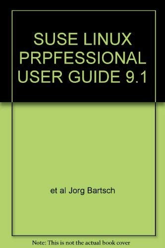 Suse Linux Prpfessional User Guide 9.1
