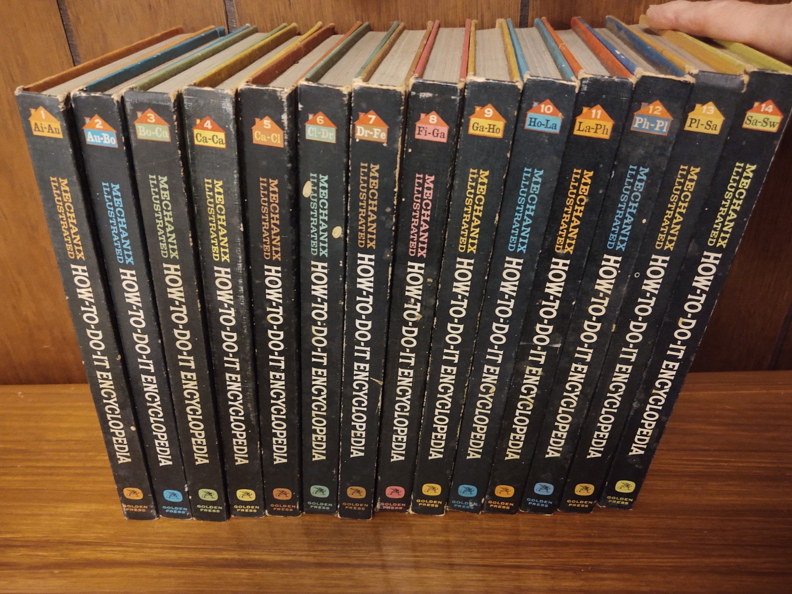 Mechanix Illustrated How-To-Do-It Encyclopedia – Vol. 1-14 Hardcover Books