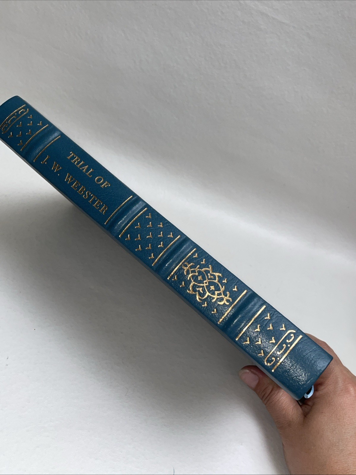 NOTABLE TRIALS LIBRARY~Report Trial Professor John Webster~1990 LEATHER HC~Murdr