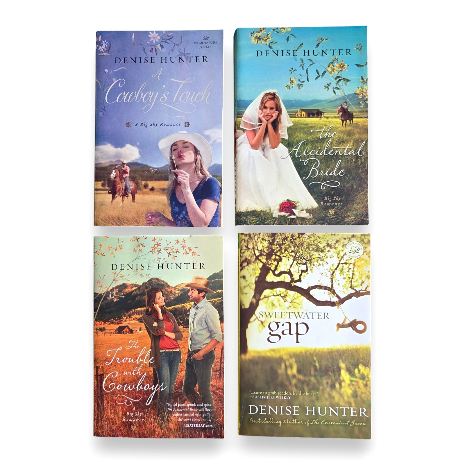 A Big Sky Romance Series by Denise Hunter – Complete Set of 3 Books + Bonus Book