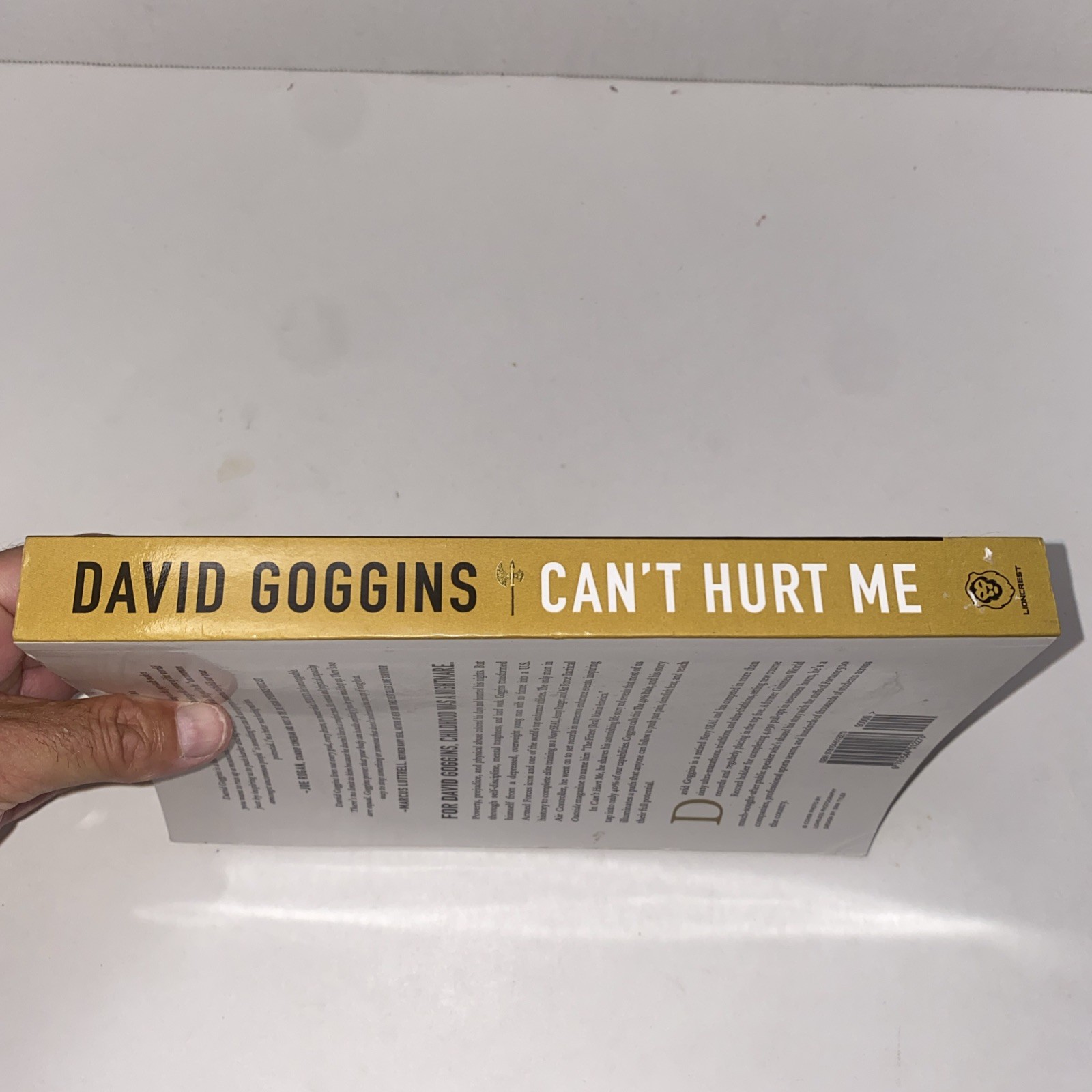 Cant Hurt Me Master Your Mind and Defy the Odds by David Goggins 2018 PB Book