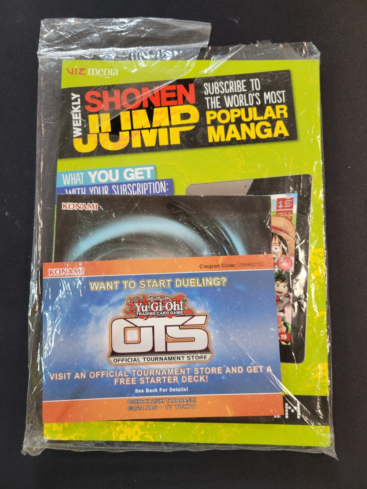 Weekly Shonen Jump – Jump Pack Fall 2016 Edition Naruto, You-gi-oh, Haikyu READ!