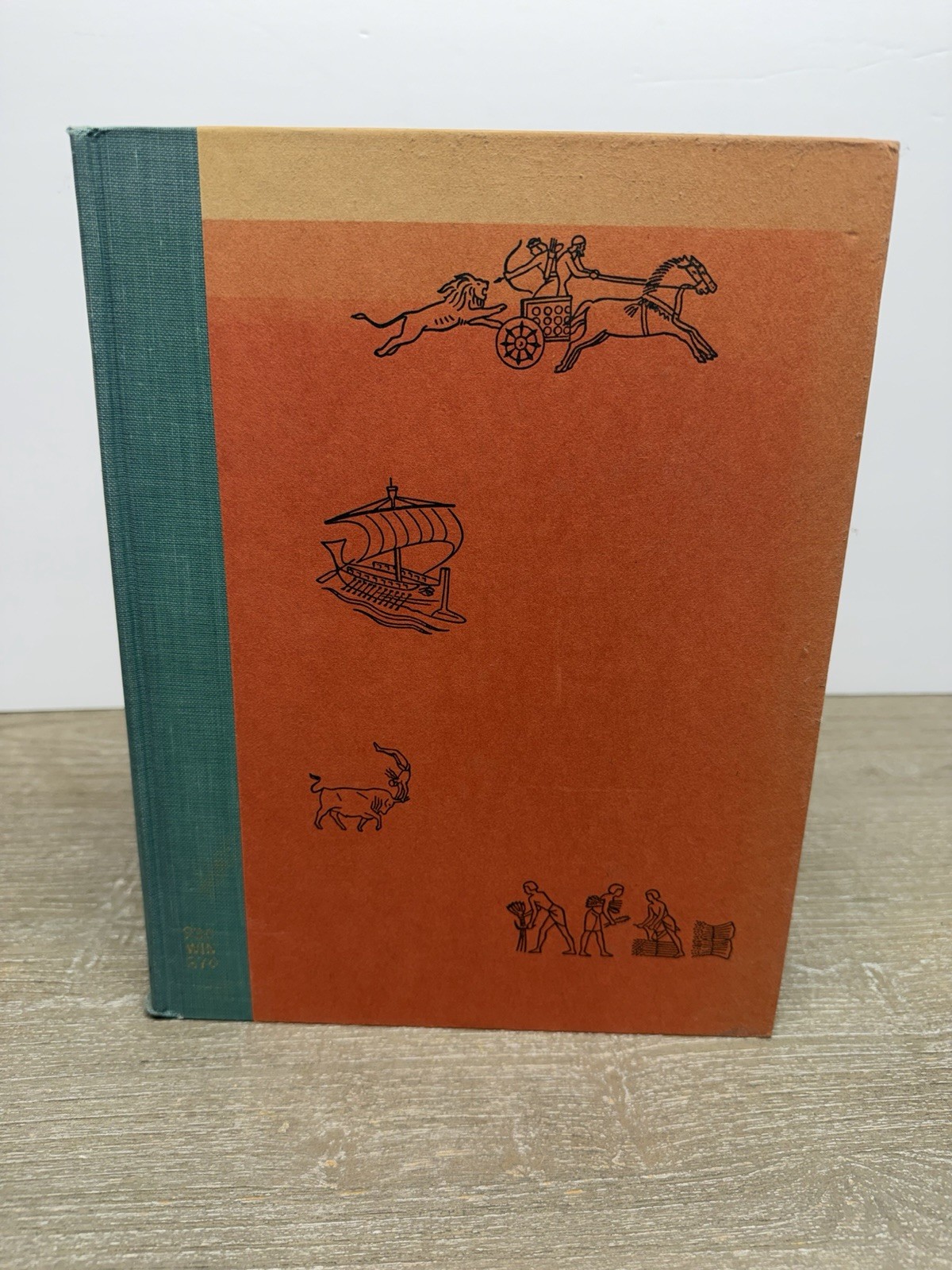 Life in the Ancient World 1961 Random House HC Illustrated Ancient History Book